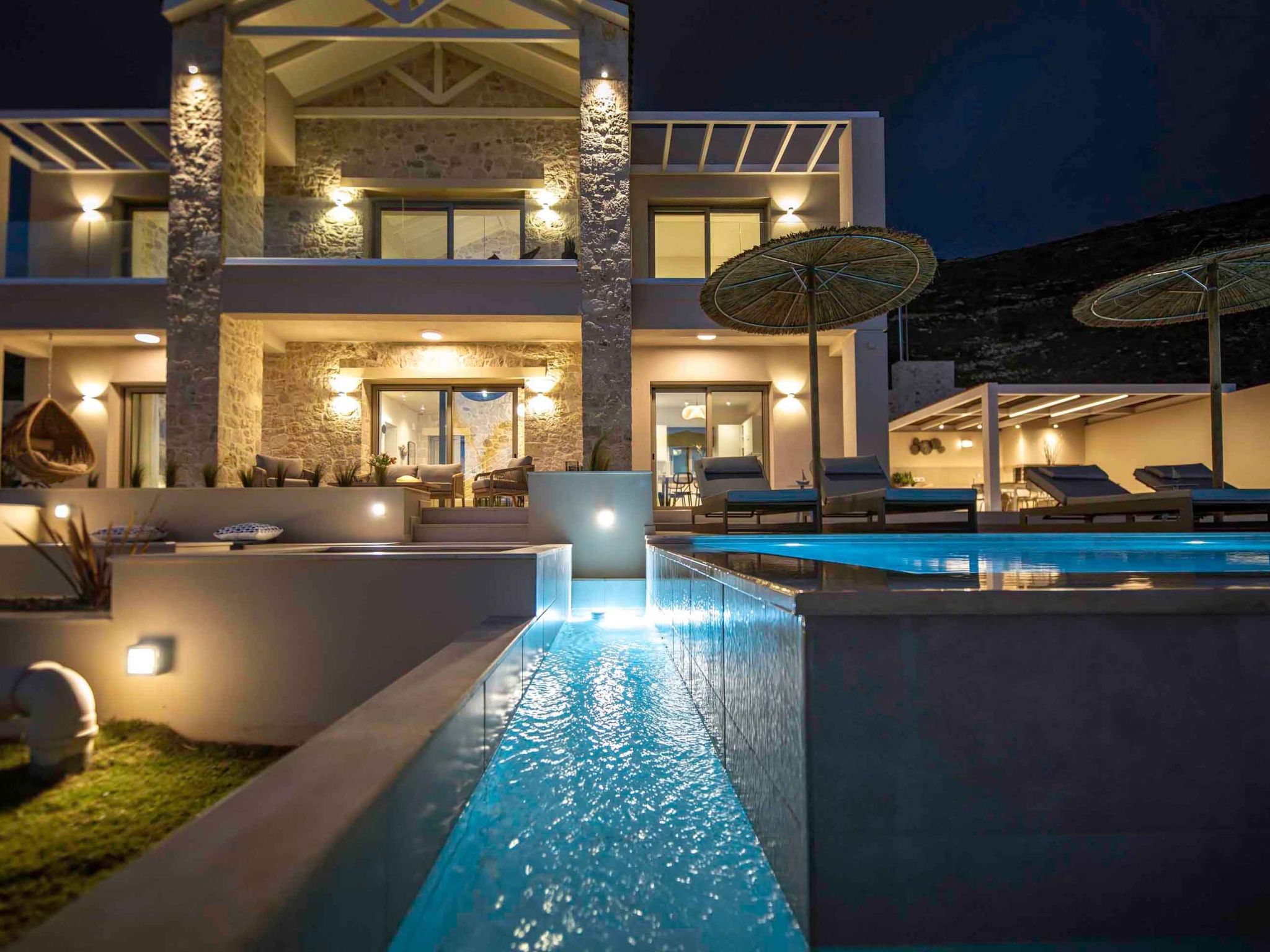 Villa Mare I ''Free'' Beheizter Pool, Unendlich blau-Binnen