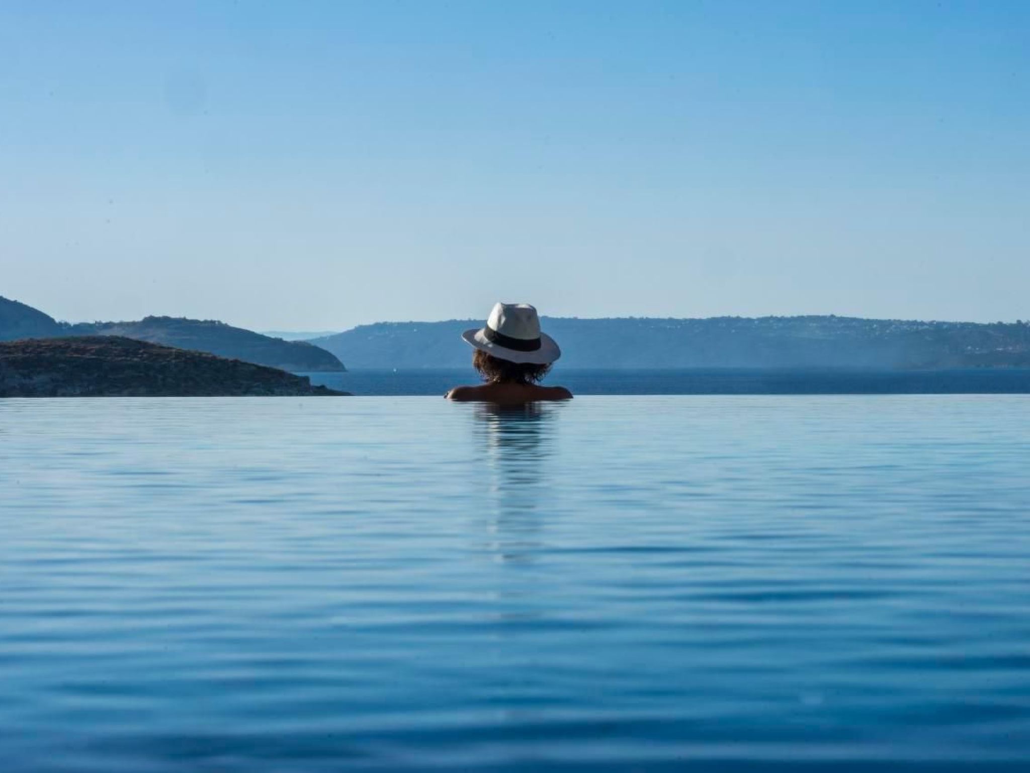 Anemos Villa Ferienhaus Aussicht Gemütlicher beheizter Pool-Image-tags.info