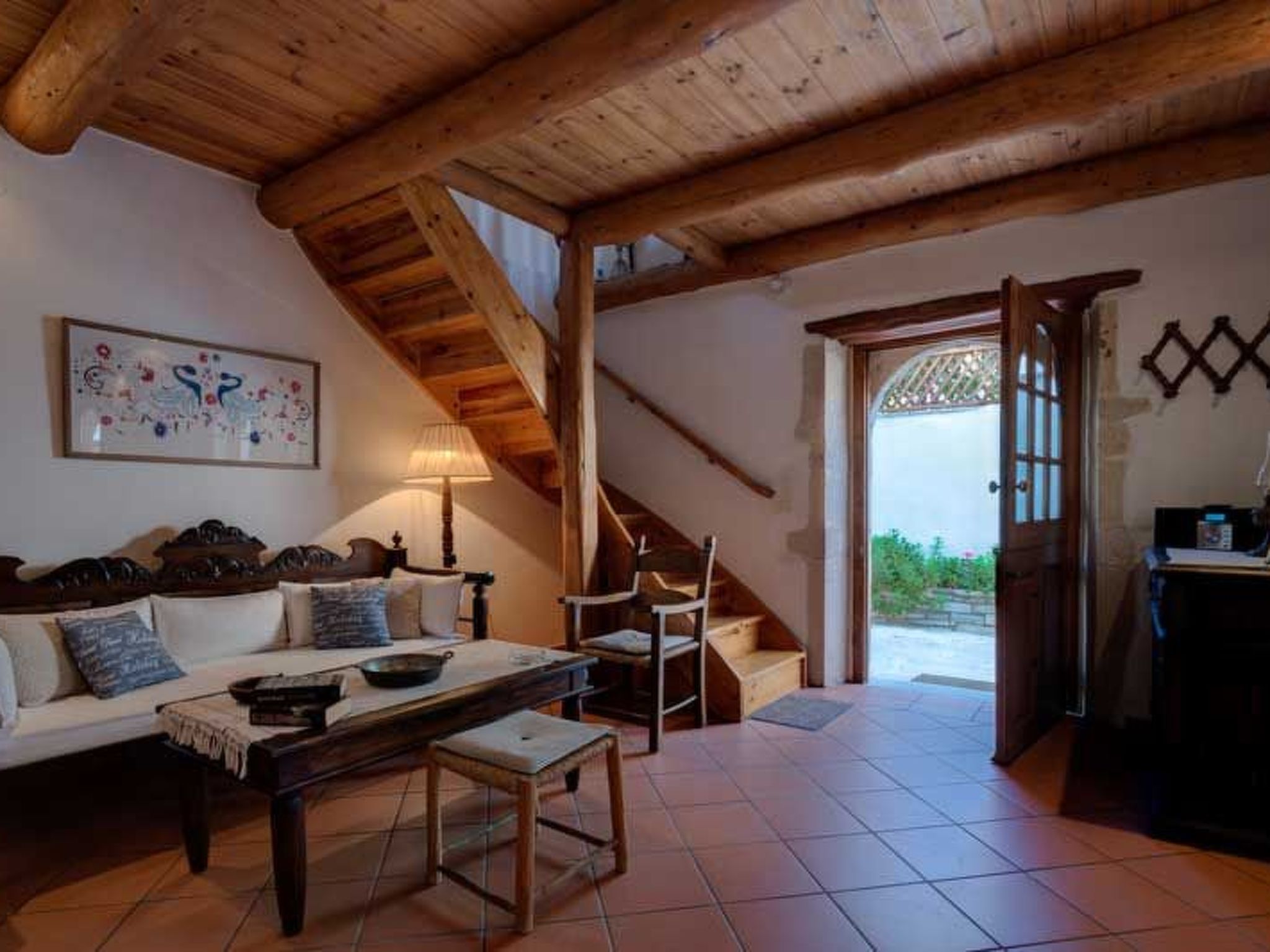 In Douliana mit Großem Balkon-Inside