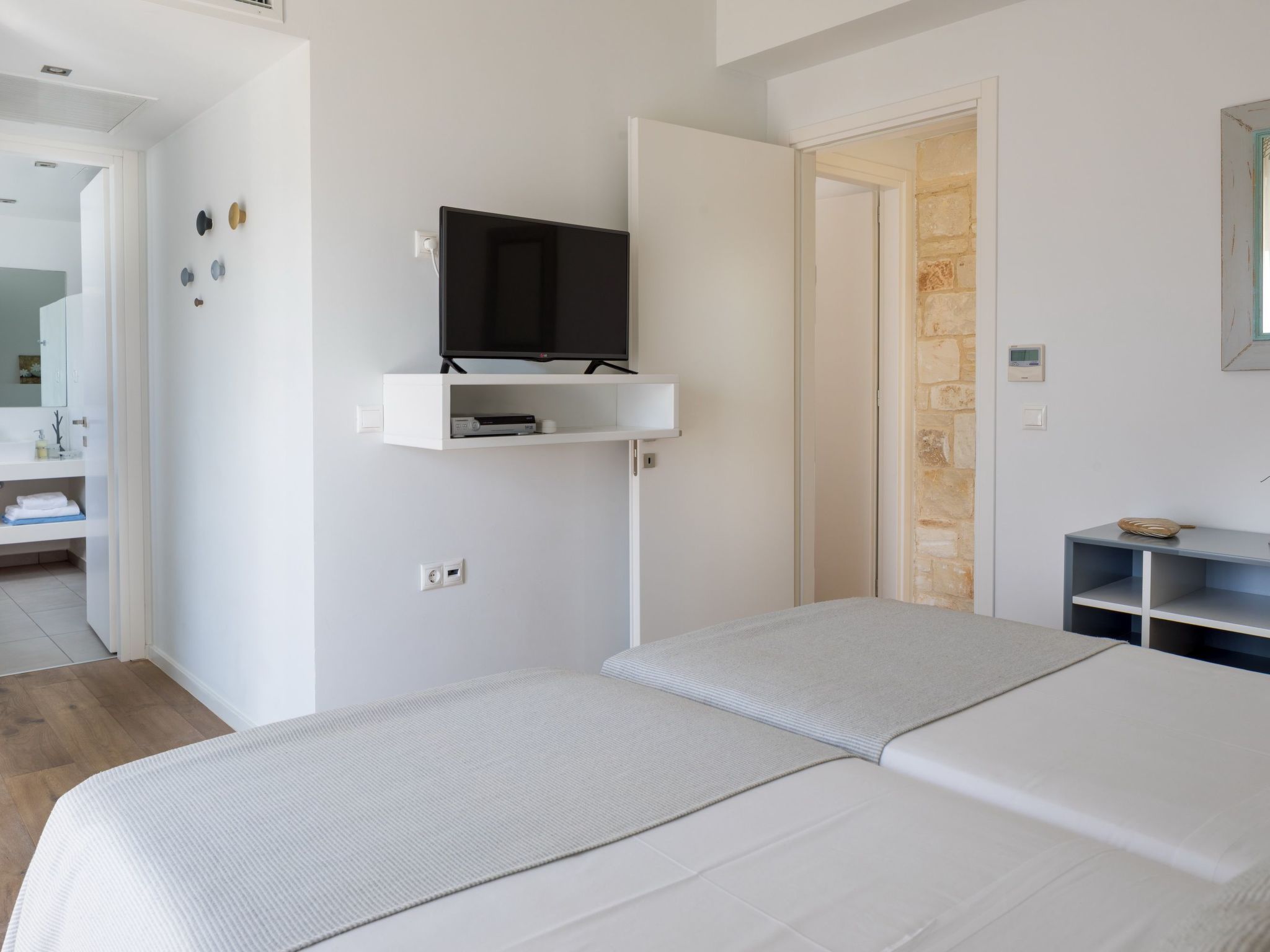 Luxusvilla in Almyrida mit wunderschönem Blick-Binnen