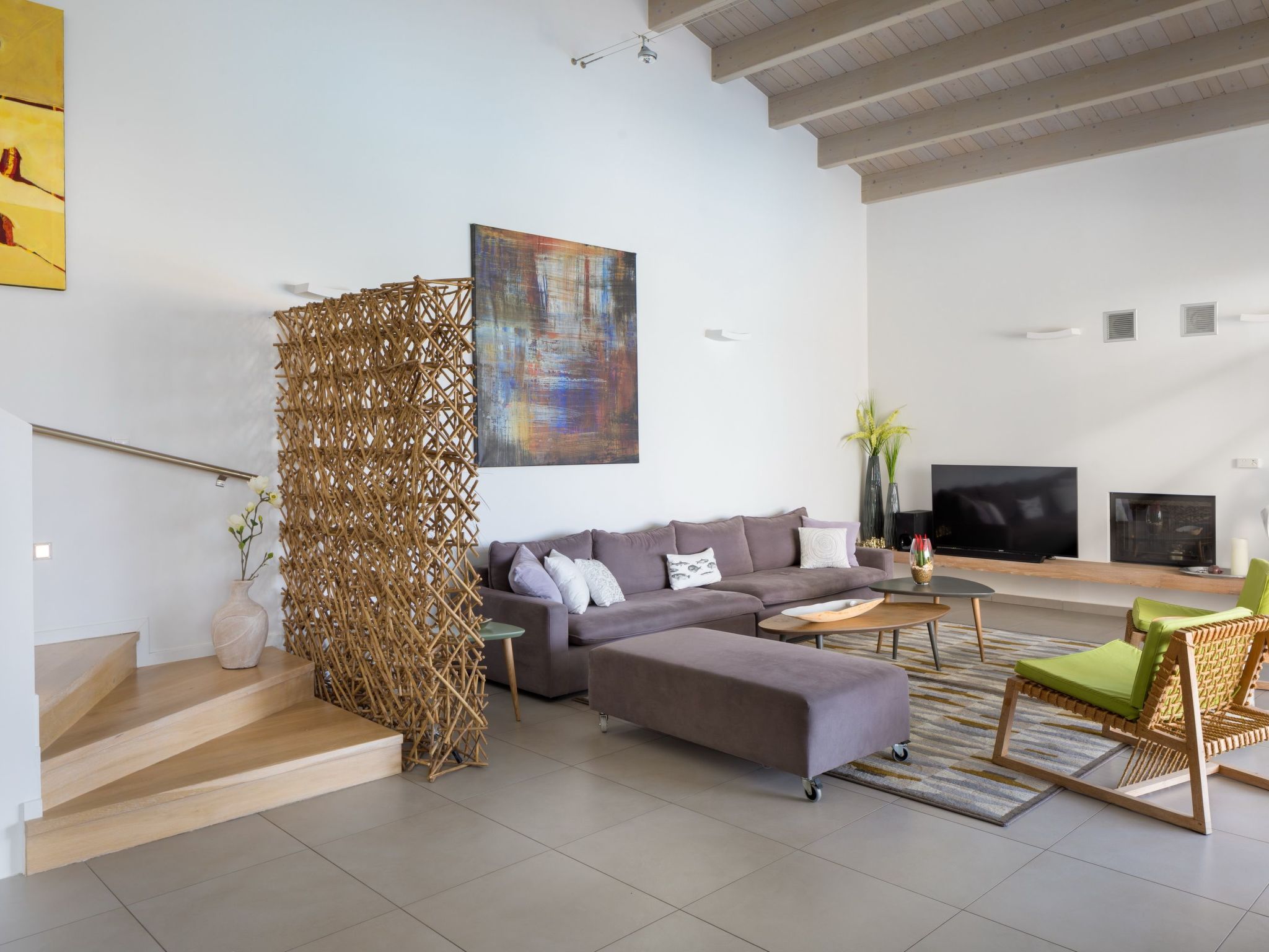 Luxusvilla in Almyrida mit wunderschönem Blick-Binnen