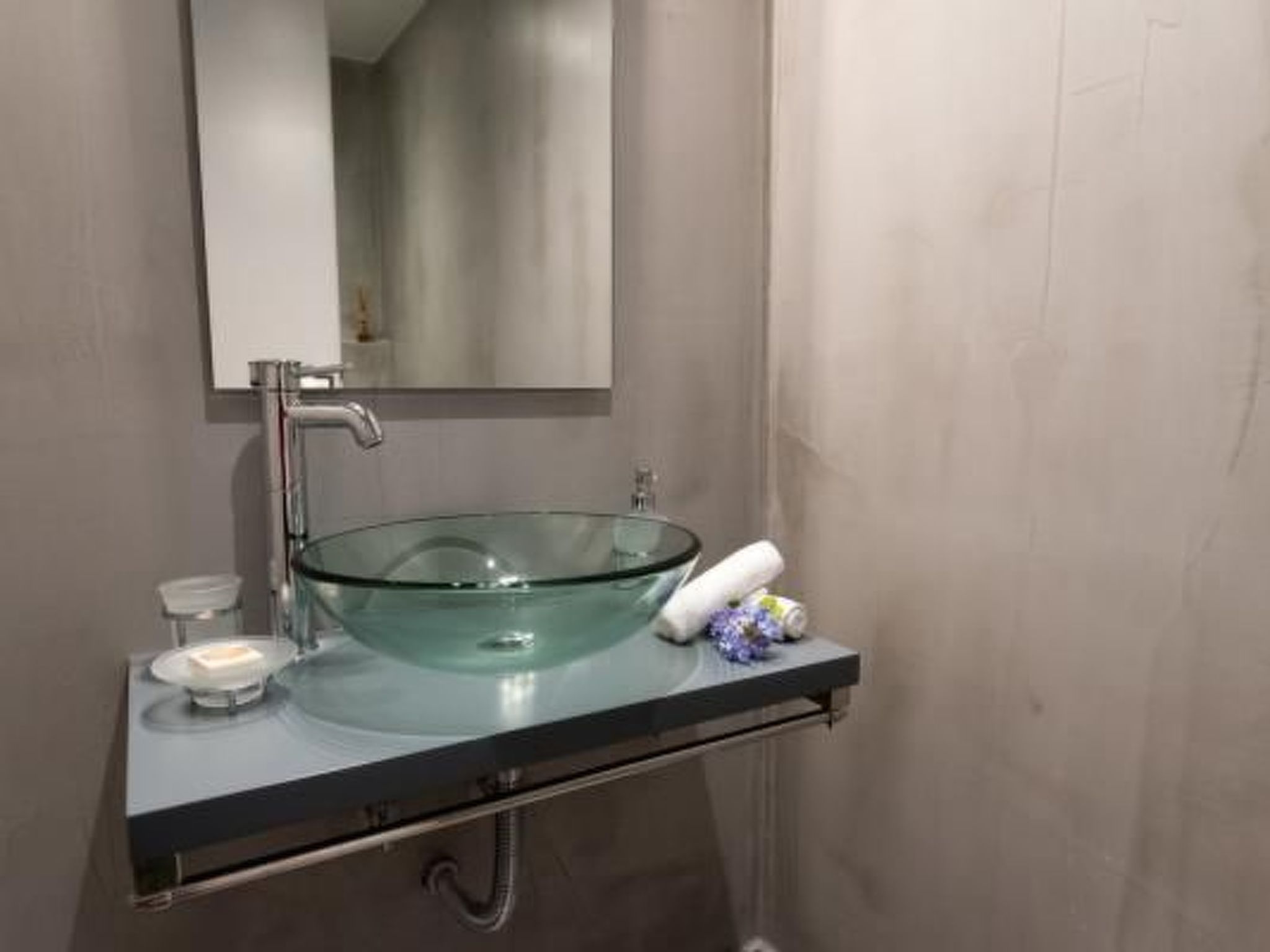 Luxusvilla in Almyrida mit wunderschönem Blick-Binnen