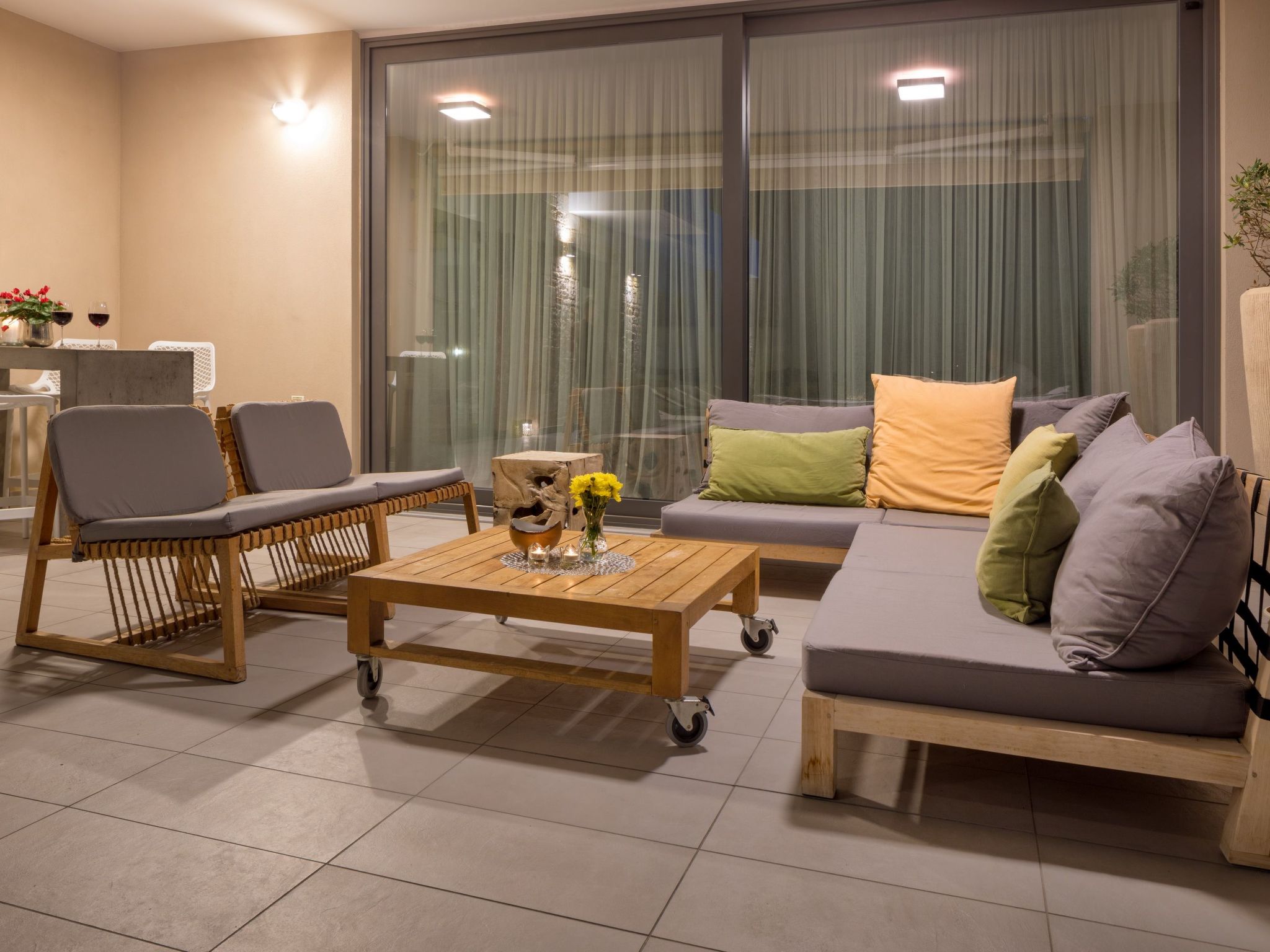 Luxusvilla in Almyrida mit wunderschönem Blick-Binnen