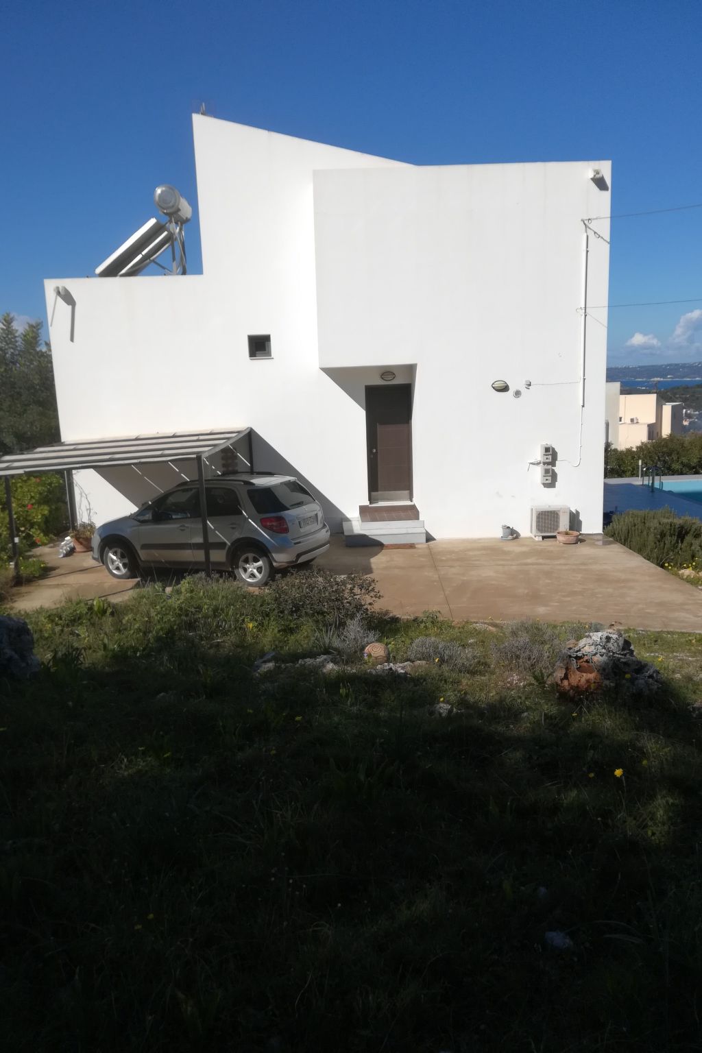 Villa mit Pool für bis zu 8 Personen. Meerblick.-Binnen