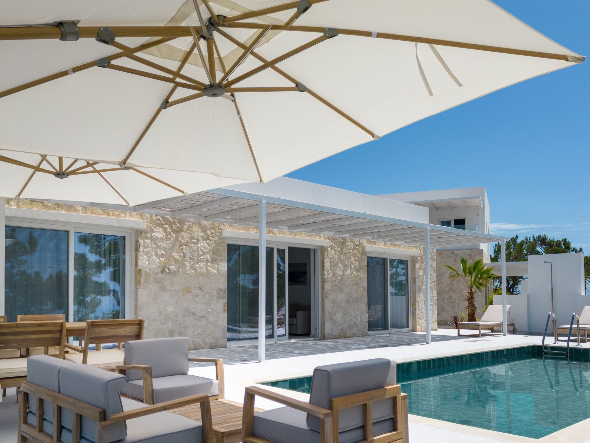 Welcome to your perfect getaway in Gallini, Crete, where our charming, single-floor villa, Maria, awaits to host your family or group holiday in serene comfort. Nestled in an exquisite setting, this d..