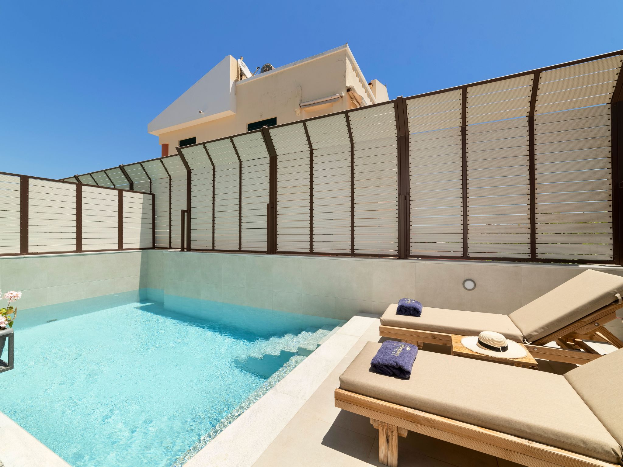 Ferienvilla "Mimoza" mit Blick auf das Wasser