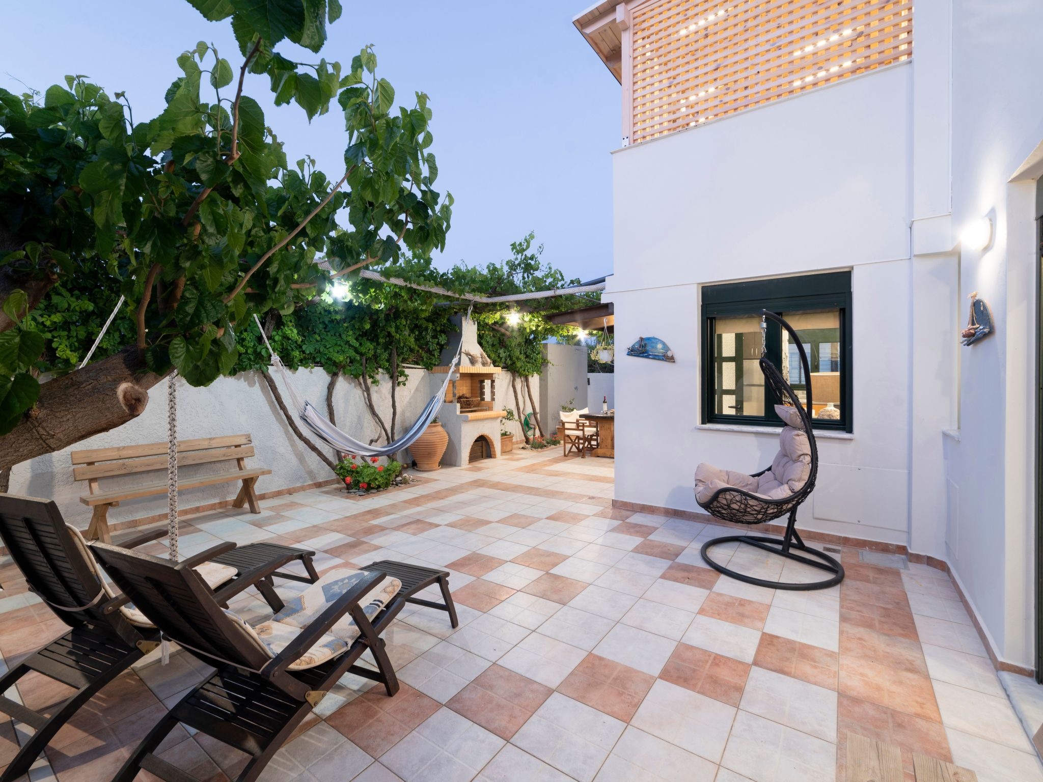 Villa Krevatina mit privatem Pool und großer Veranda-Binnen