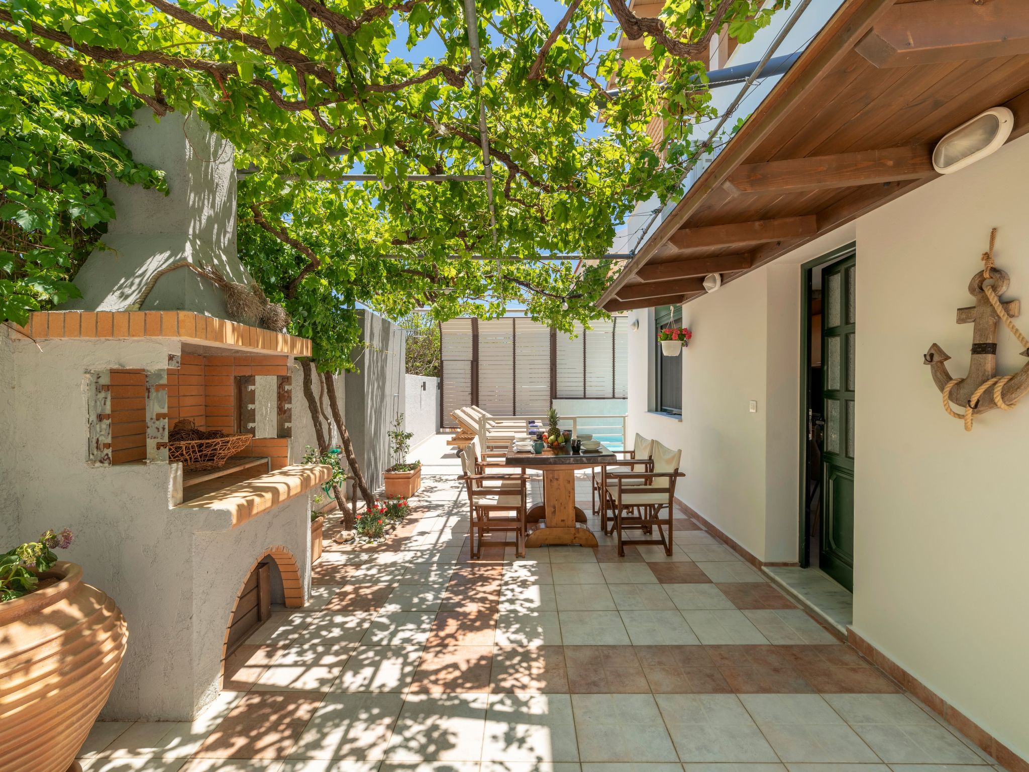 Villa Krevatina mit privatem Pool und großer Veranda-Binnen