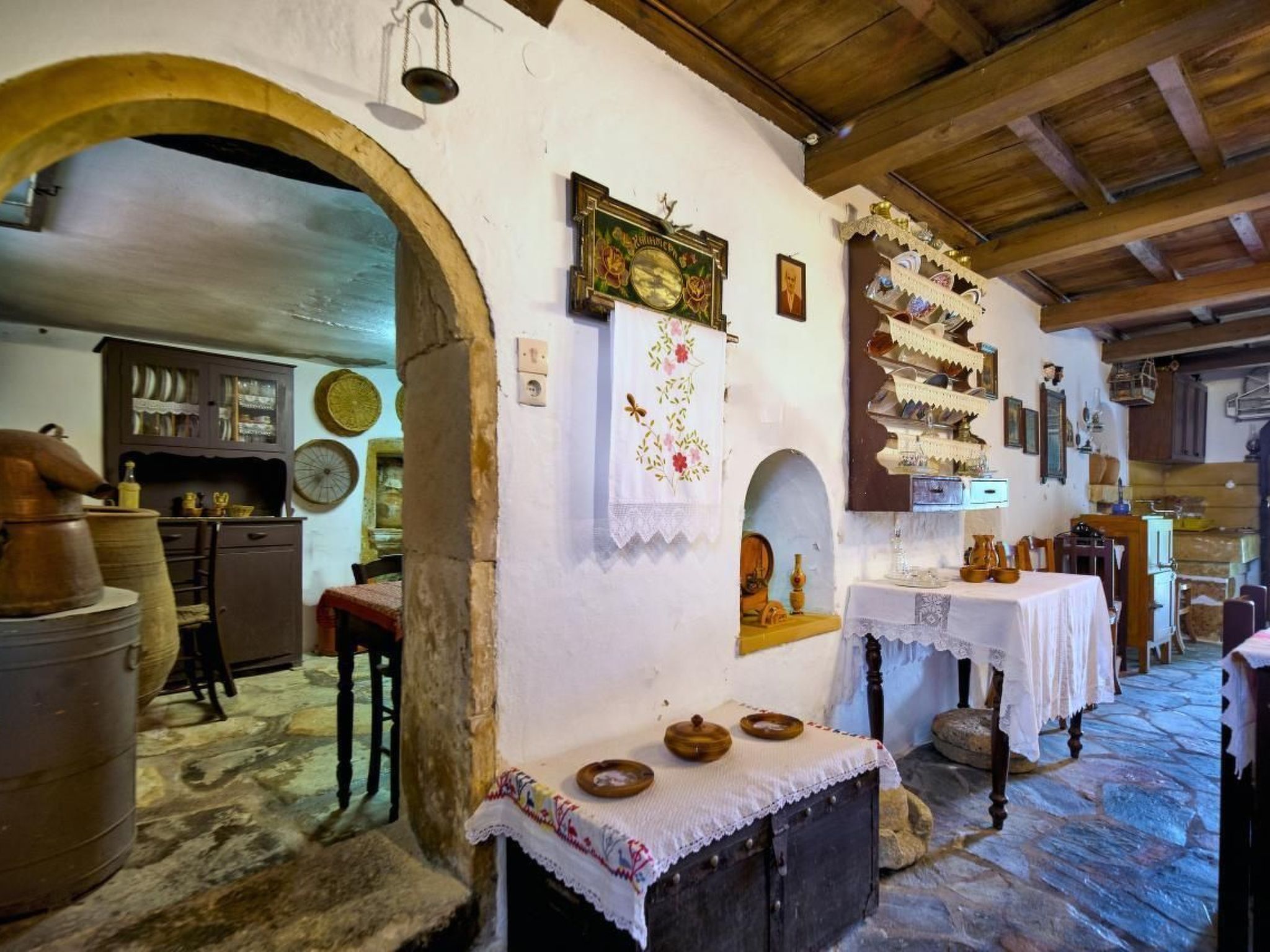 Villa Manthos Traditionelles Kretisches Herrenhaus-Binnen