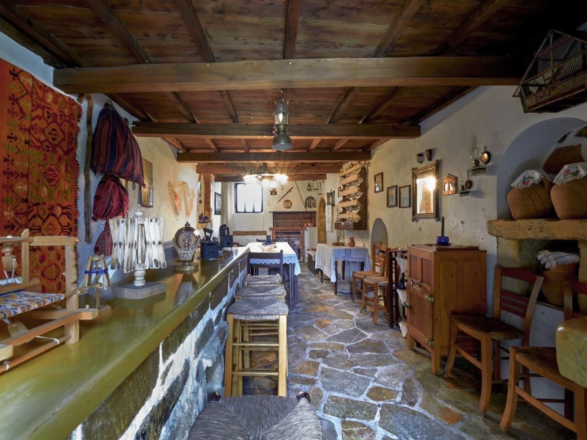 Villa Manthos Traditionelles Kretisches Herrenhaus-Binnen