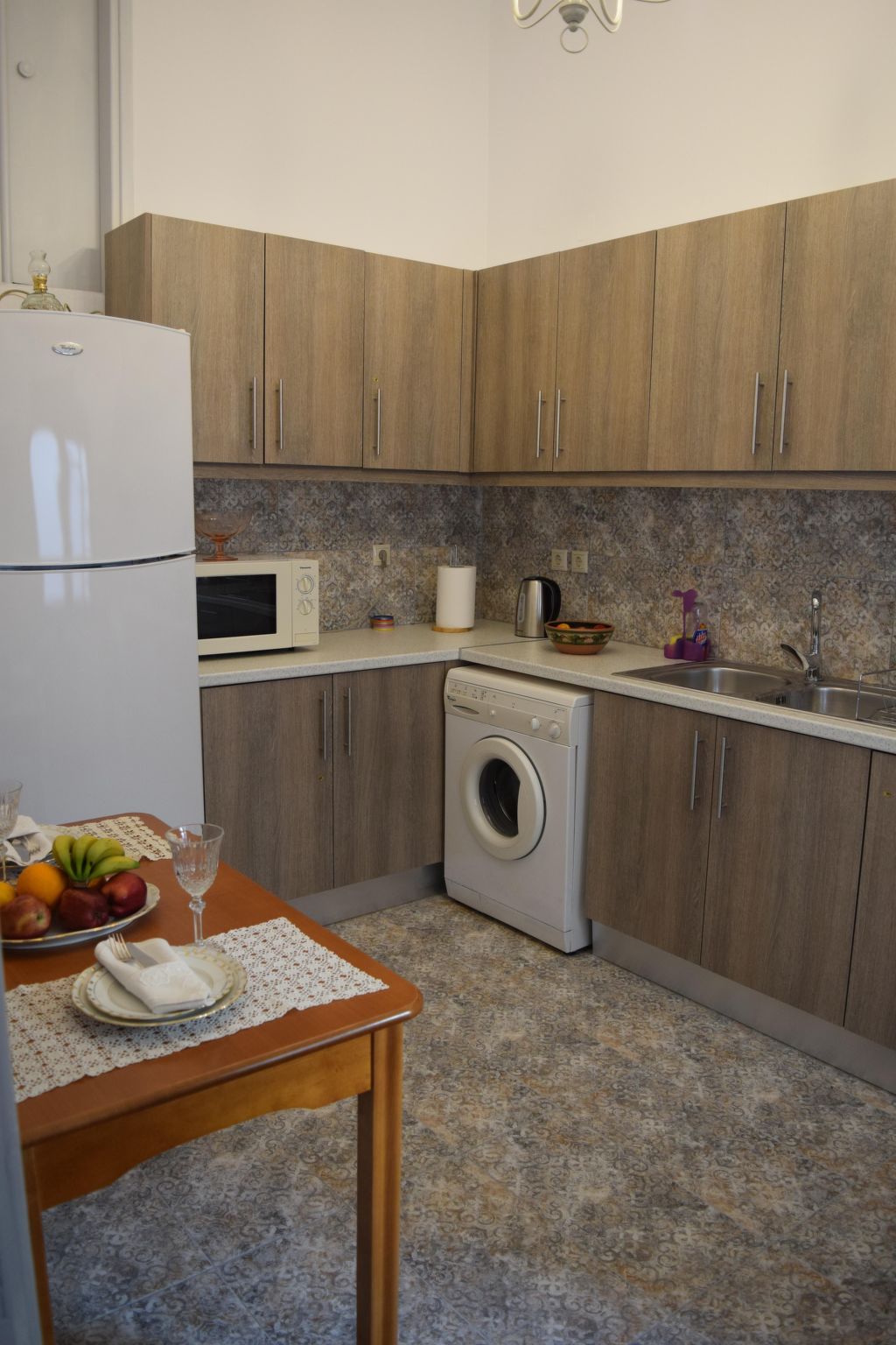 Downtown home Garten mit privatem Garten-Drinnen