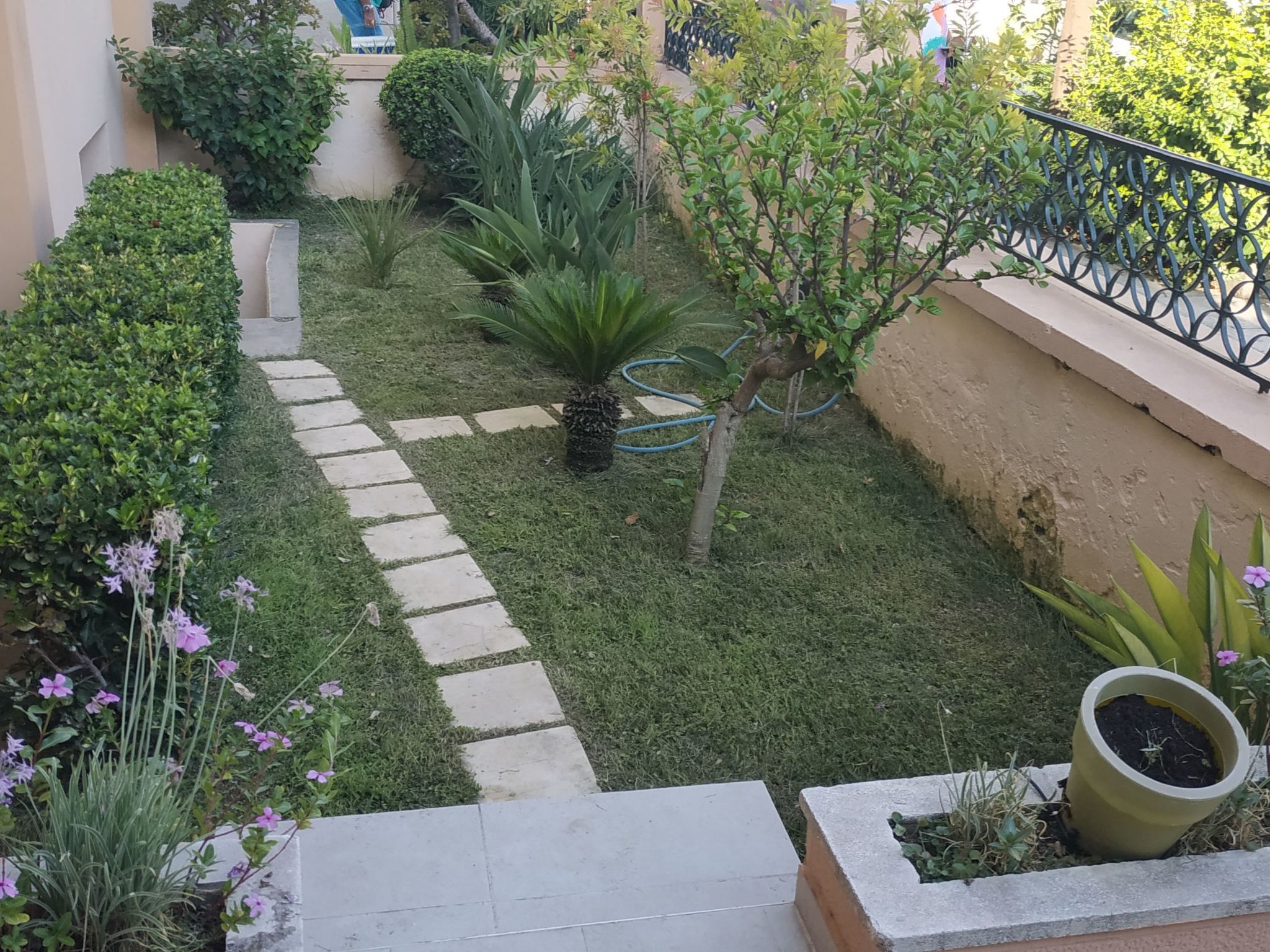 Downtown home Garten mit privatem Garten-Image-tags.info