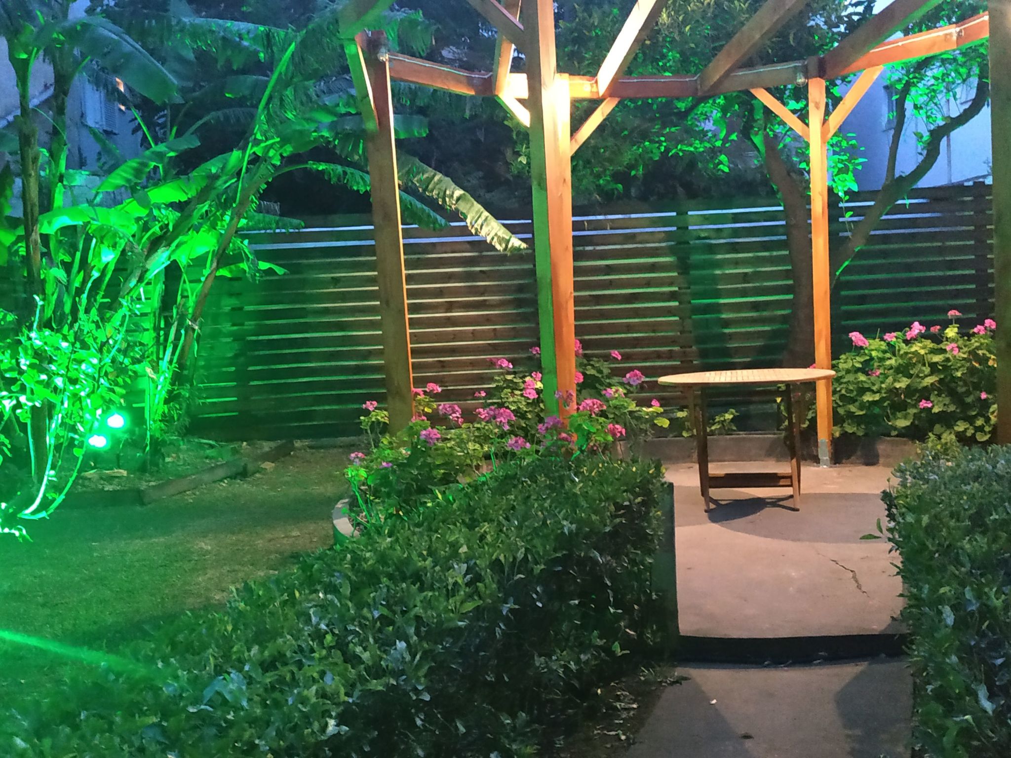 Downtown home Garten mit privatem Garten-Image-tags.info