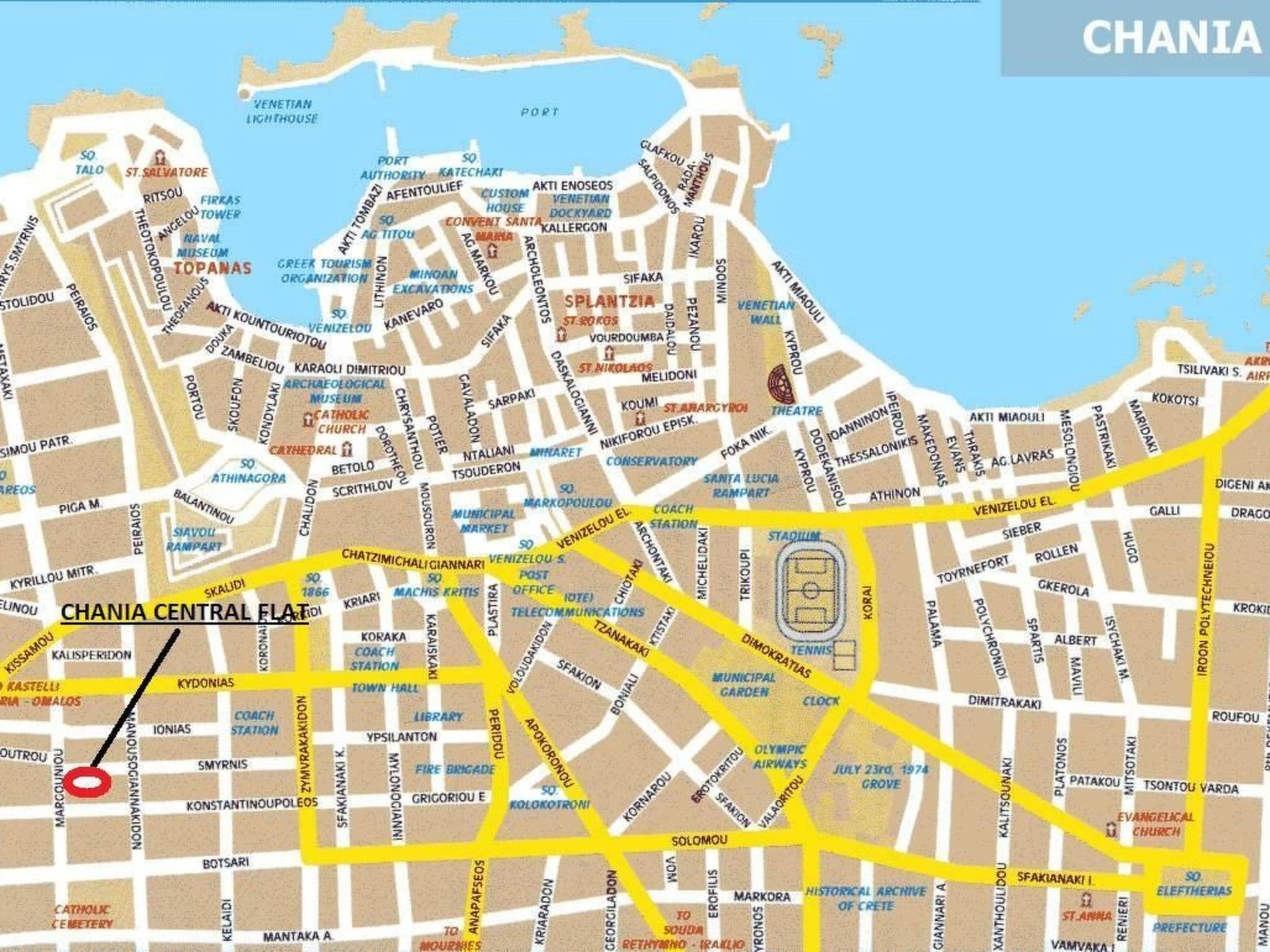 Photo of Chania Central Wohnung mit kostenlosem Parkplatz