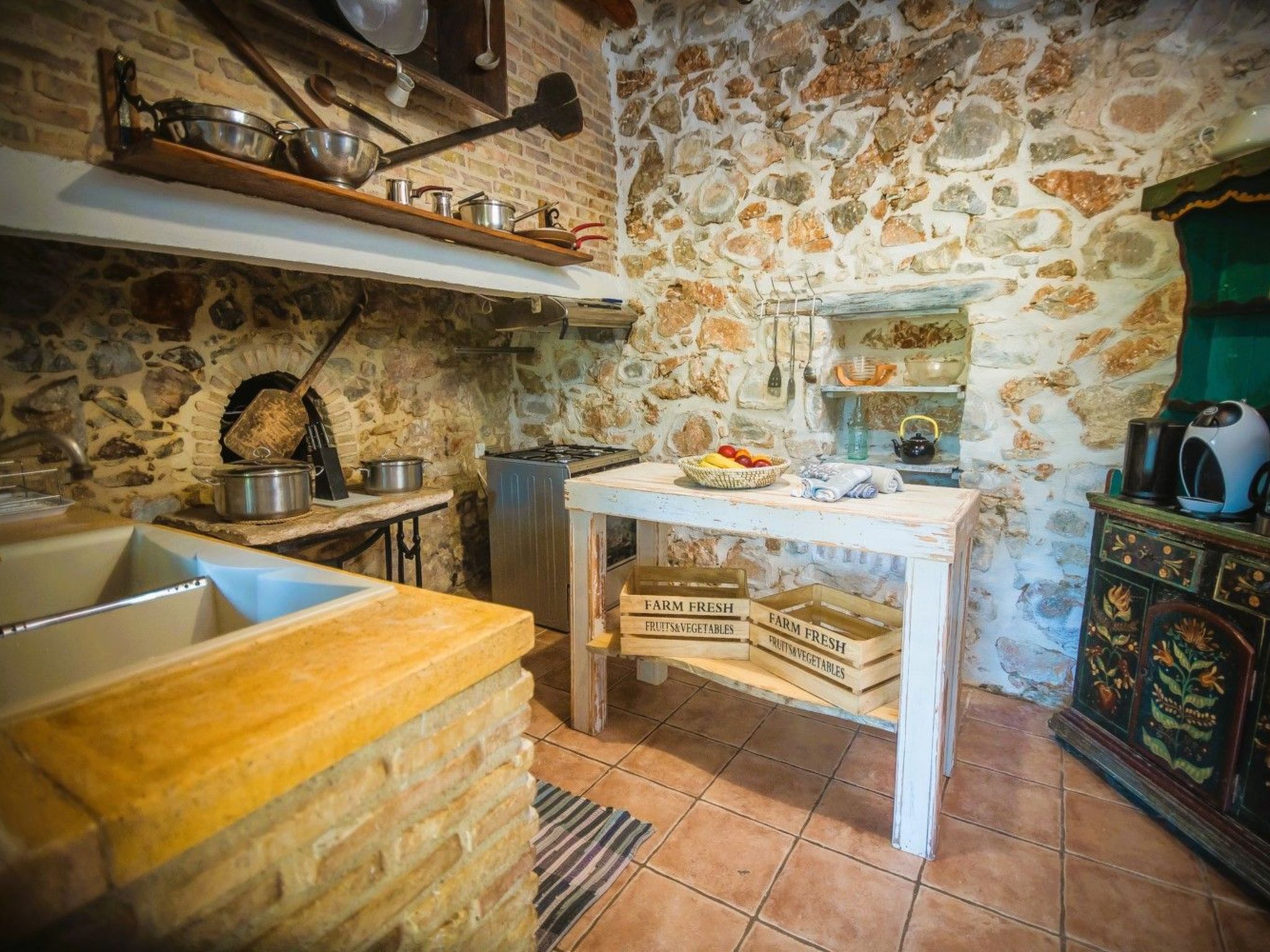 Villa "Villa  sunny Askyfou"-Inside