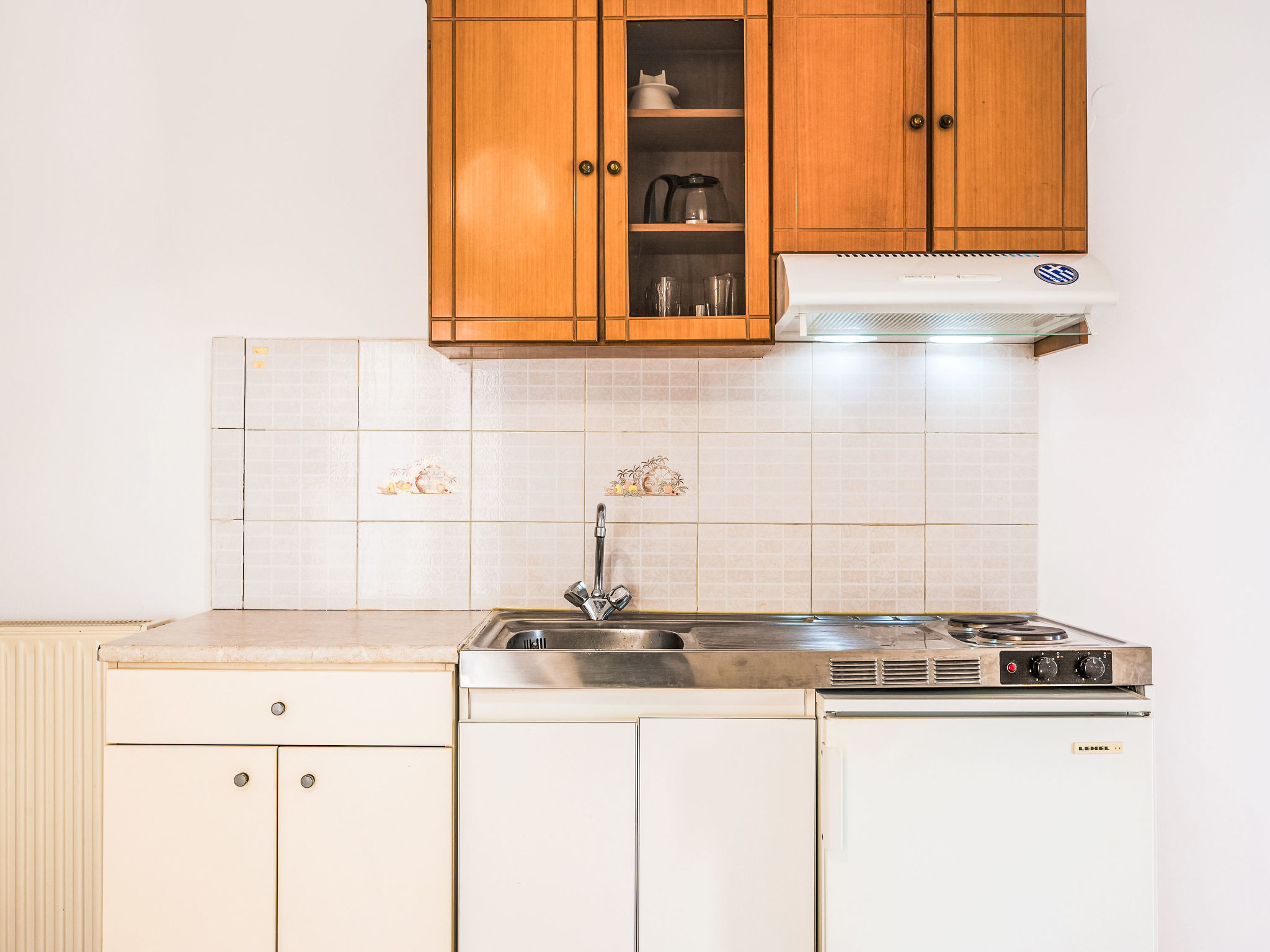 Apartment 7 with seaview and beautiful sunset - Binnen