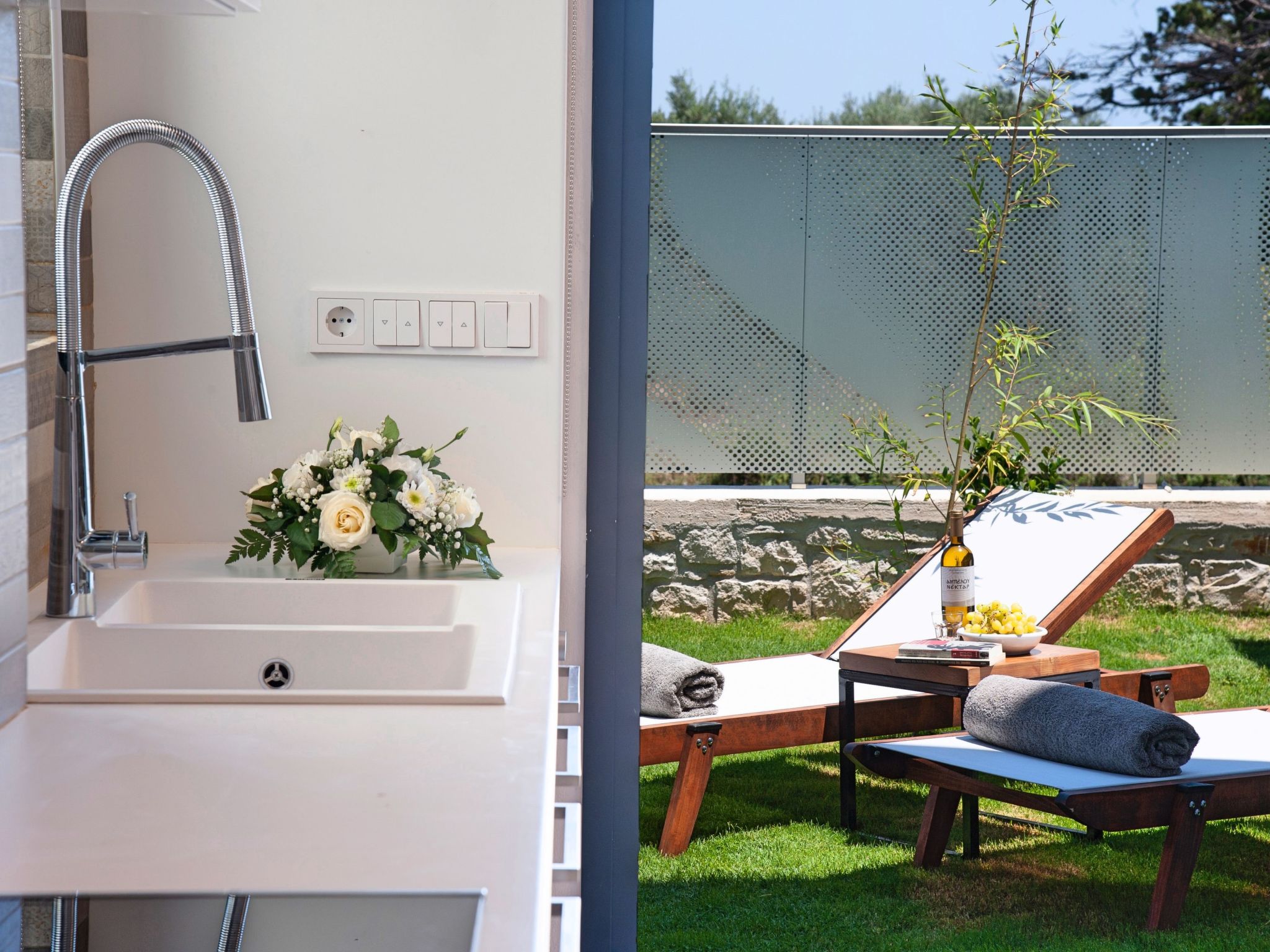 Haus in Kavallos mit privatem Pool und Panoramablick-Image-tags.info