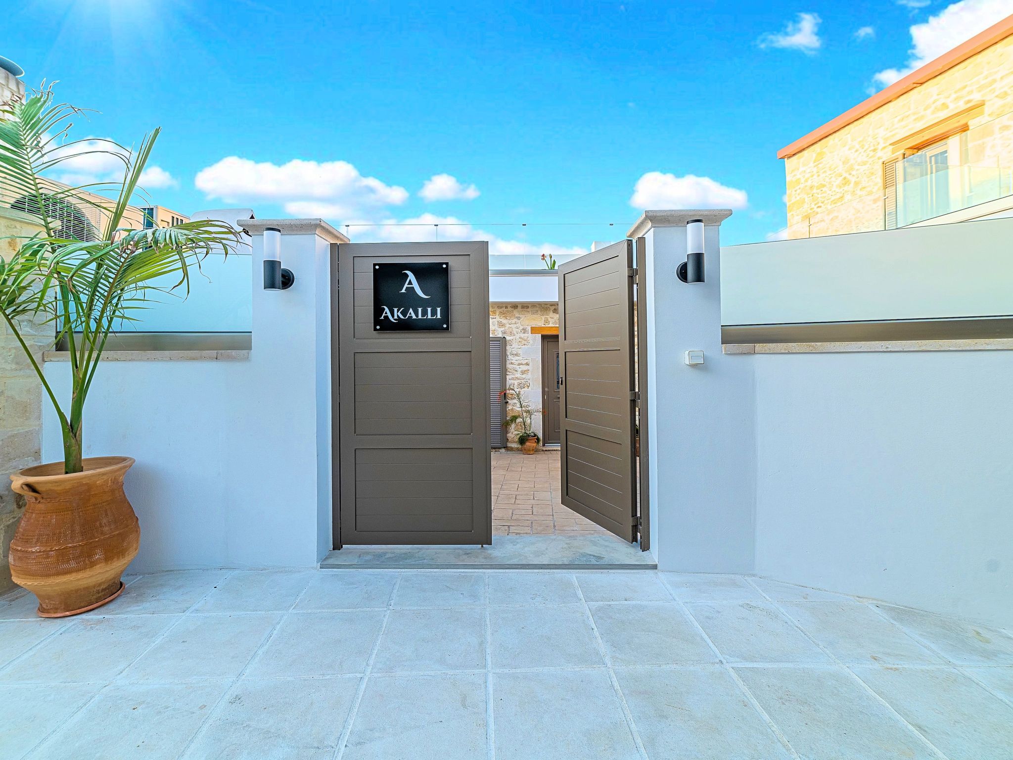 Für 12 Personen in Agia Paraskevi Nordkreta, Kreta (Nordküste Kretas)-Binnen