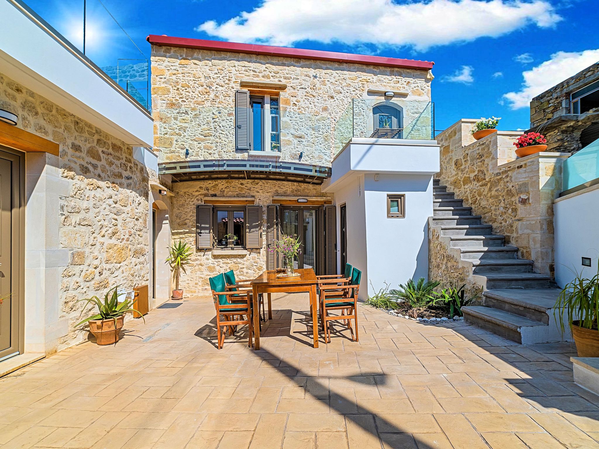 Für 12 Personen in Agia Paraskevi Nordkreta, Kreta (Nordküste Kretas)-Binnen