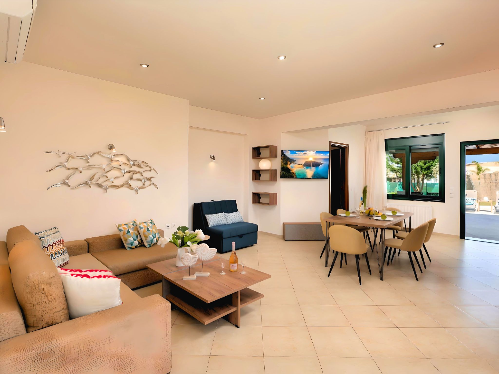 Eliomar Villa am Strand-Binnen