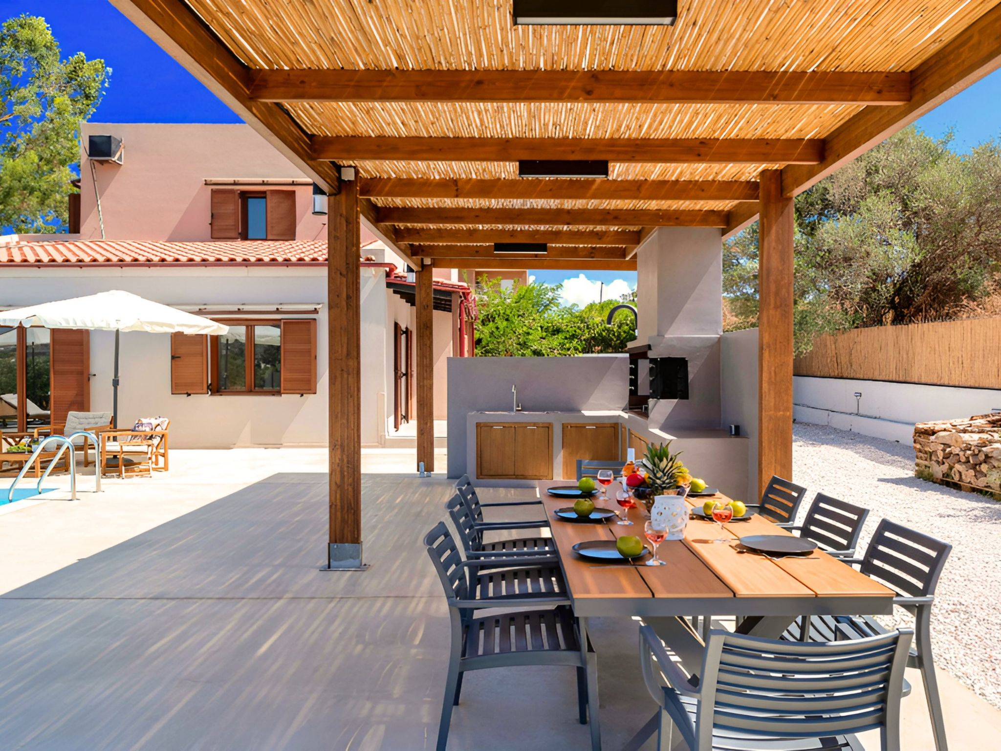 "Vegghera Villa" mit Bergblick-Binnen