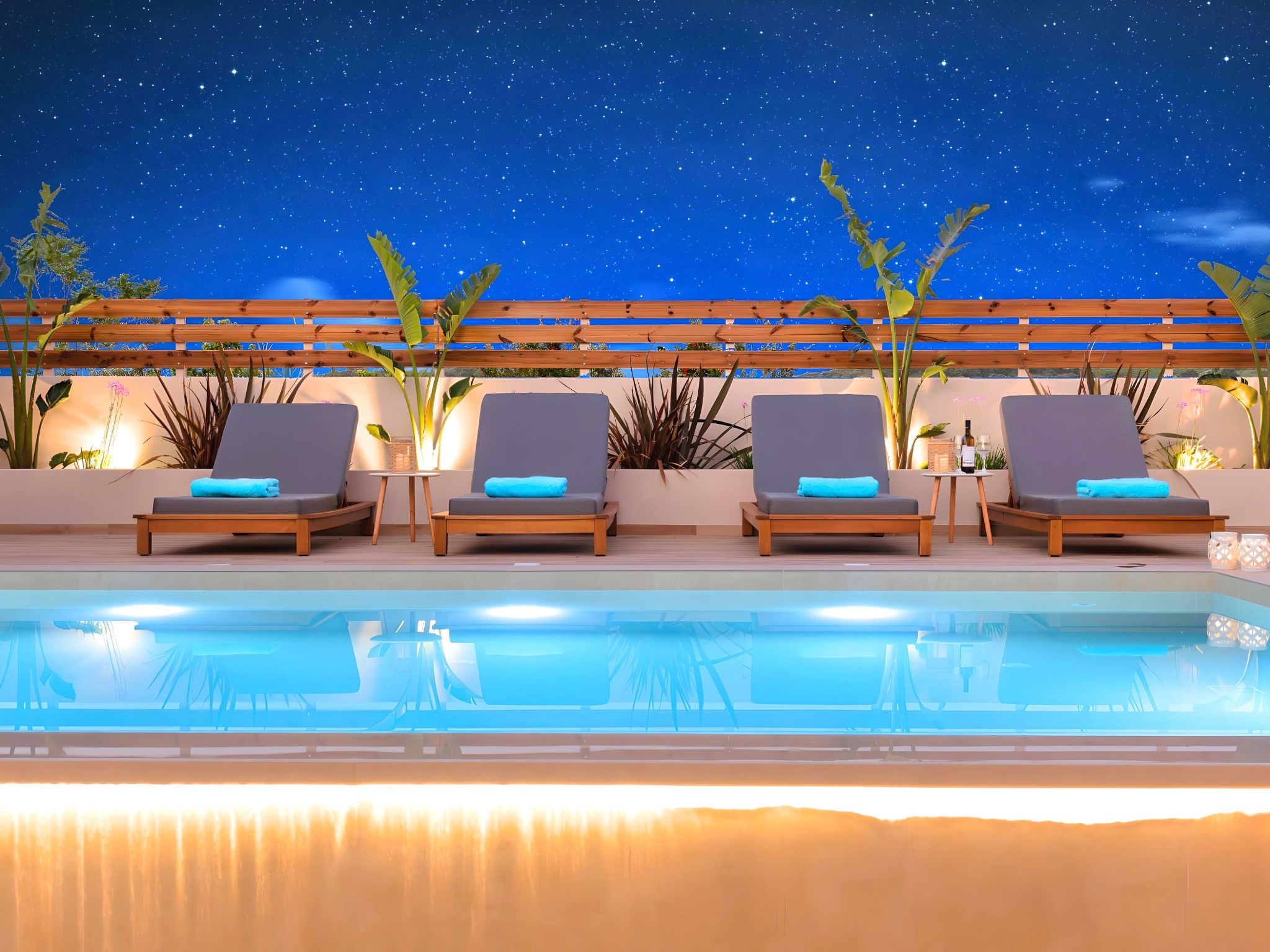 Hidden Gem Villa Pool und Jaccuzzi-Binnen