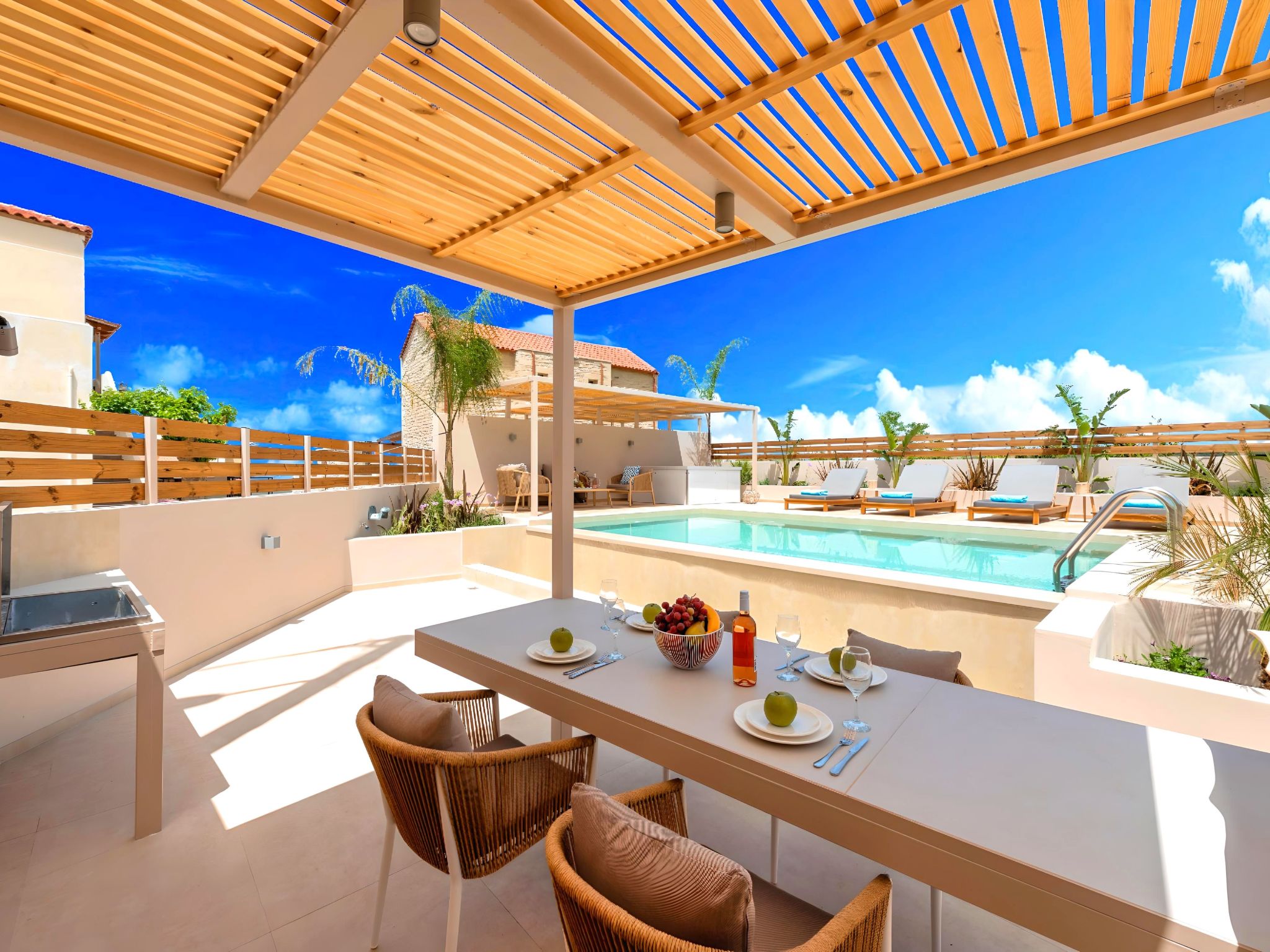 Hidden Gem Villa Pool und Jaccuzzi-Binnen