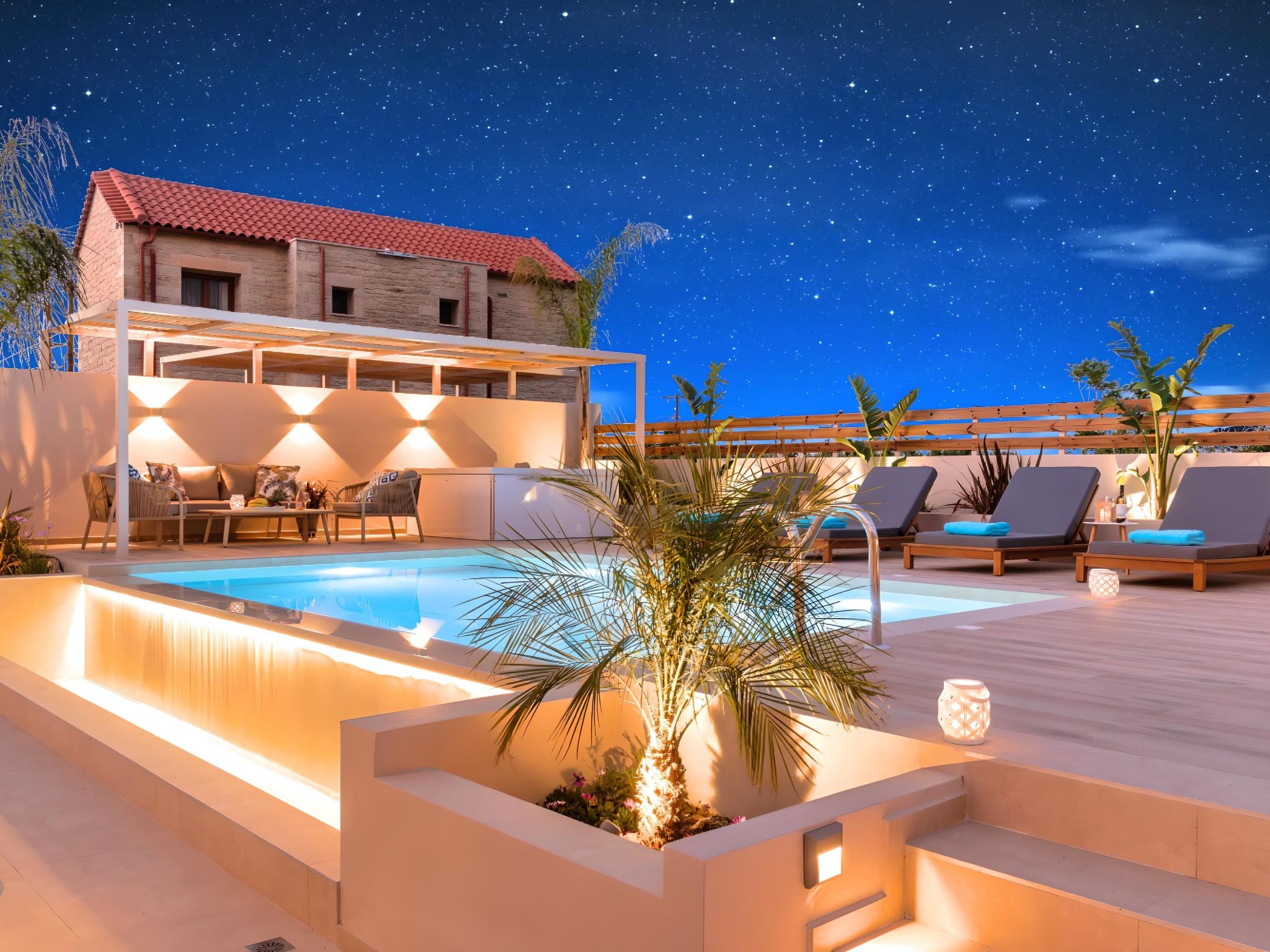Hidden Gem Villa met privézwembad en jacuzzi bij Georgioupoli - foto 36