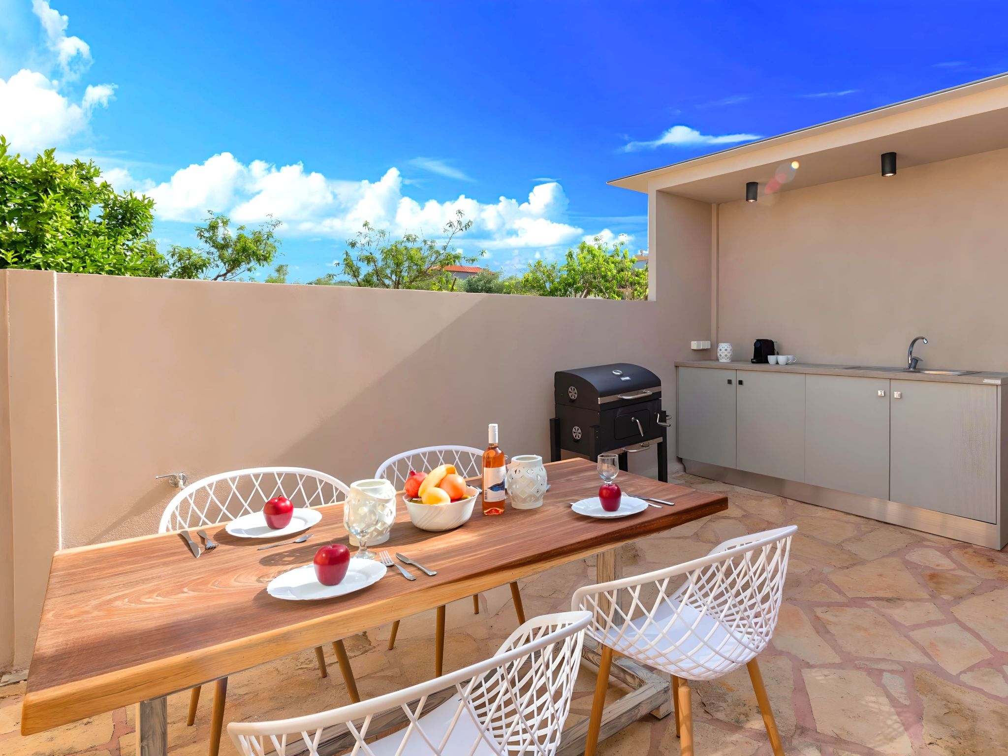 Cretan Breeze Villa Beheizter privater Swimmingpool-Drinnen