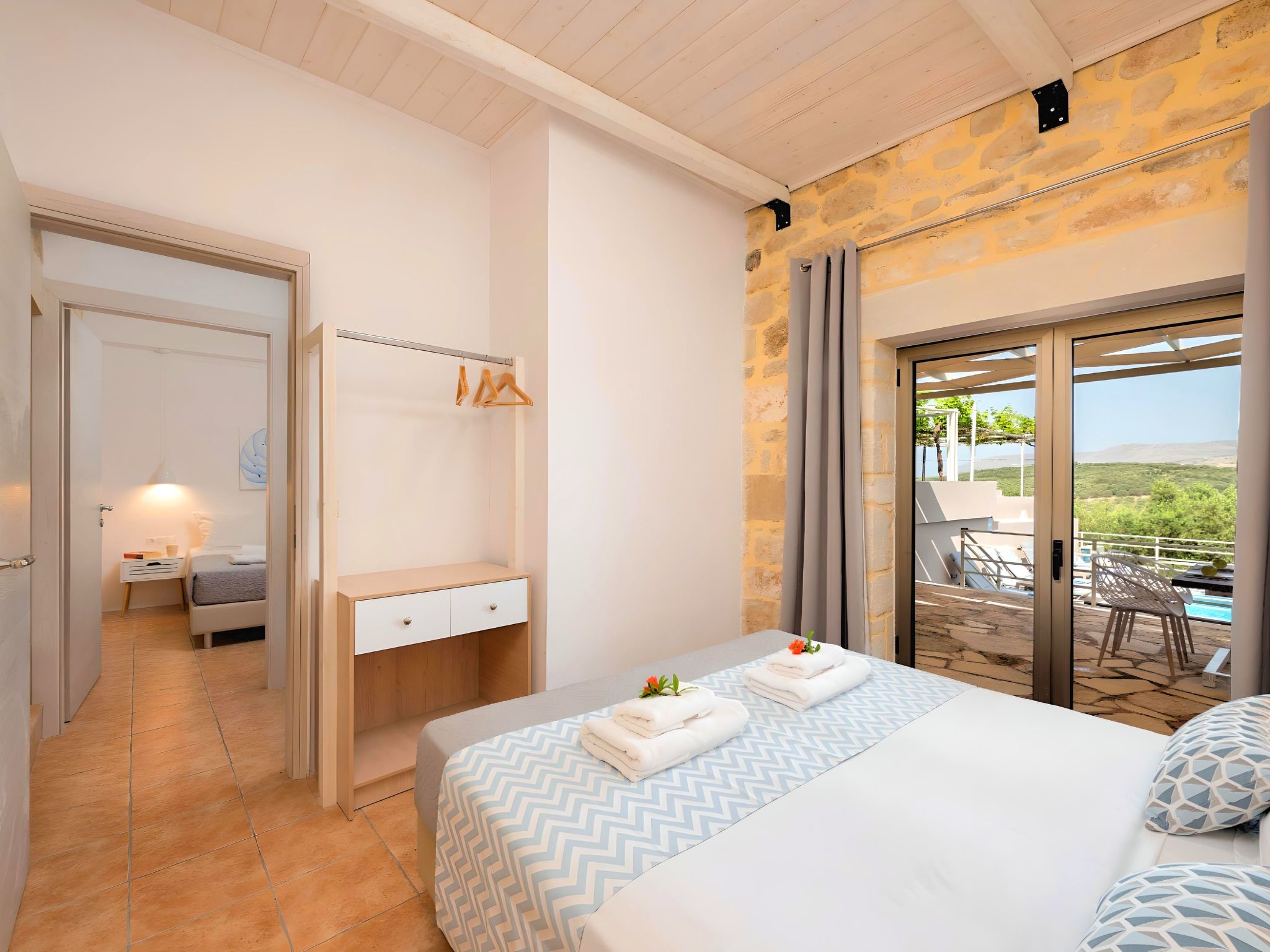 Cretan Breeze Villa Beheizter privater Swimmingpool-Drinnen