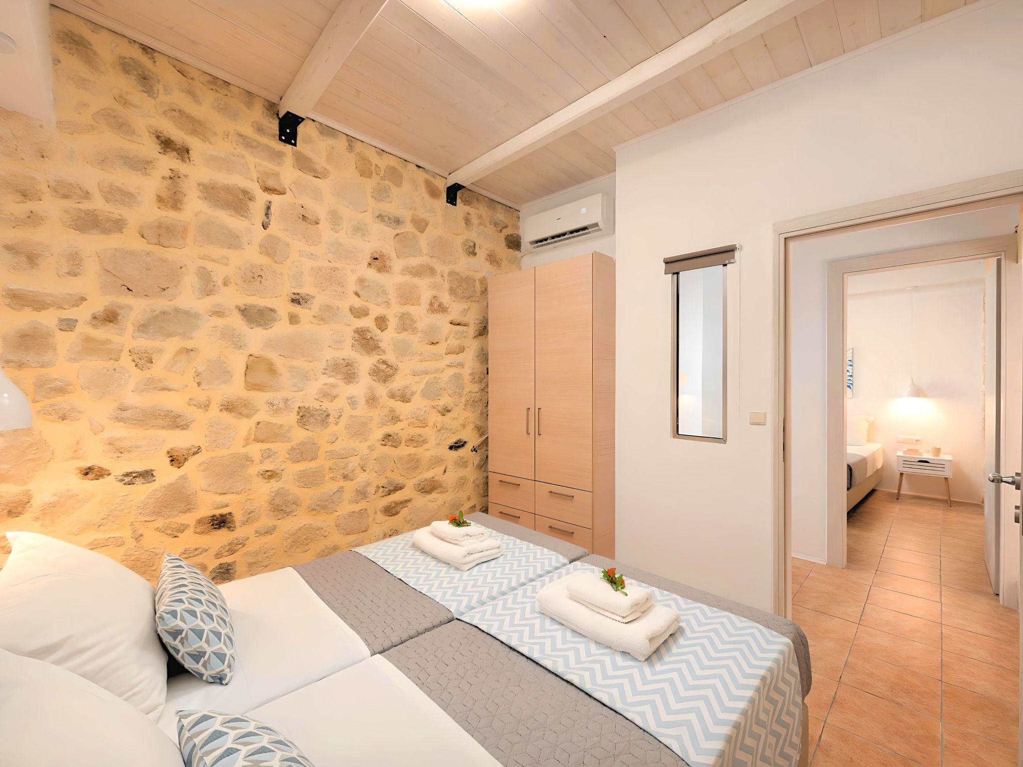 Cretan Breeze Villa Beheizter privater Swimmingpool-Inside