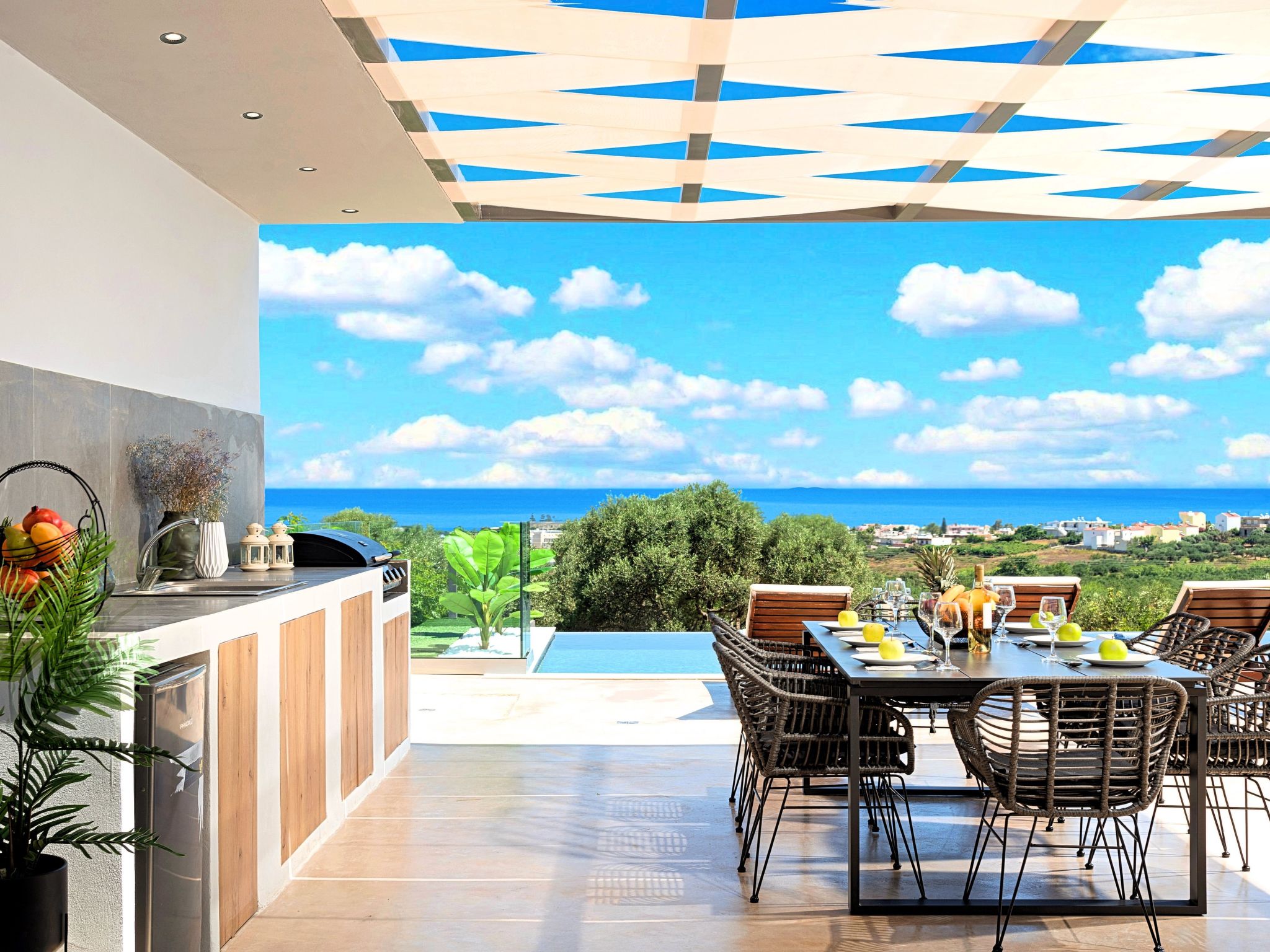 Für 10 Personen in Kournas, Kreta (West-Kreta)