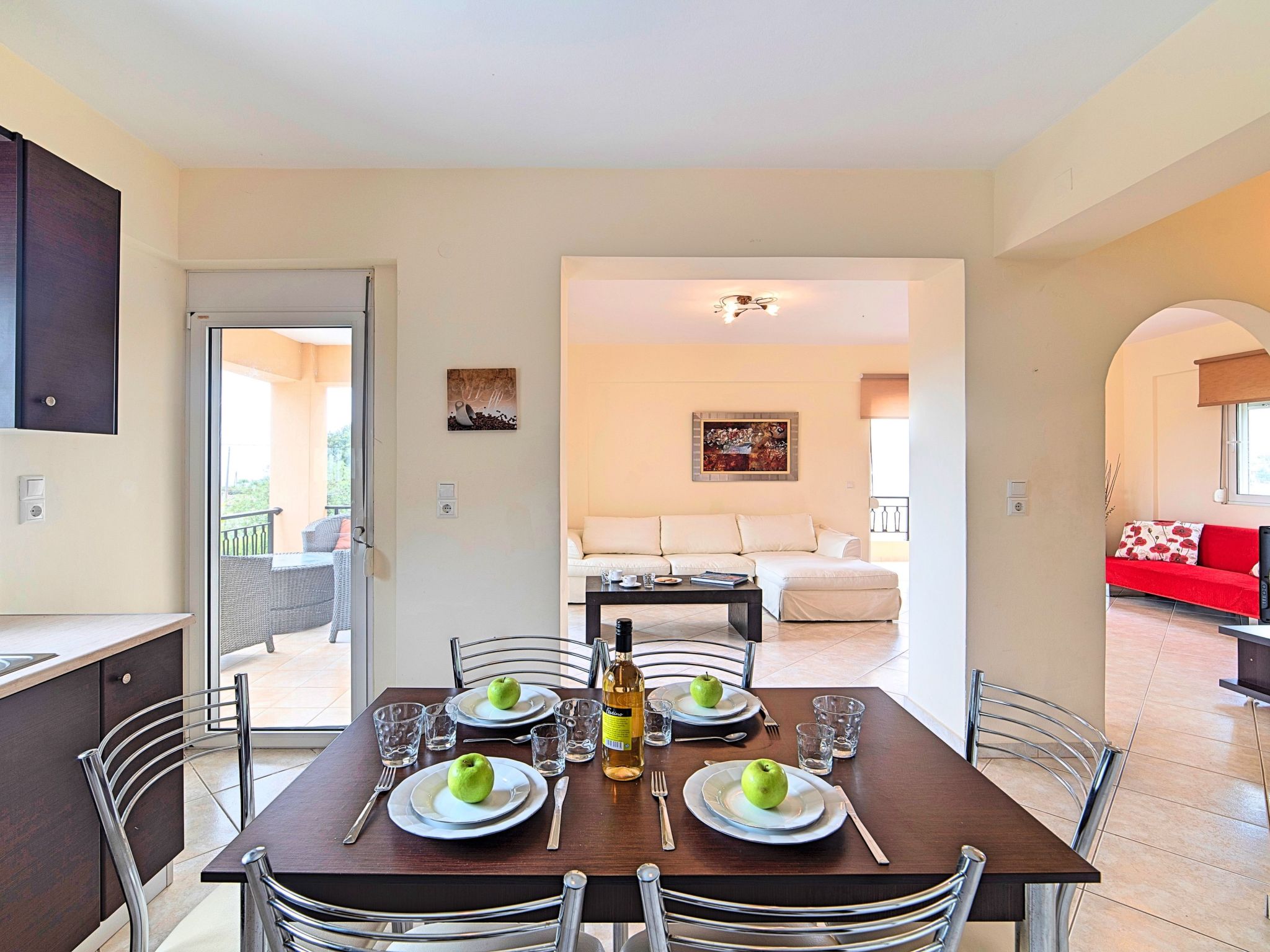 Für 10 Personen in Kournas, Kreta (West-Kreta)-Binnen