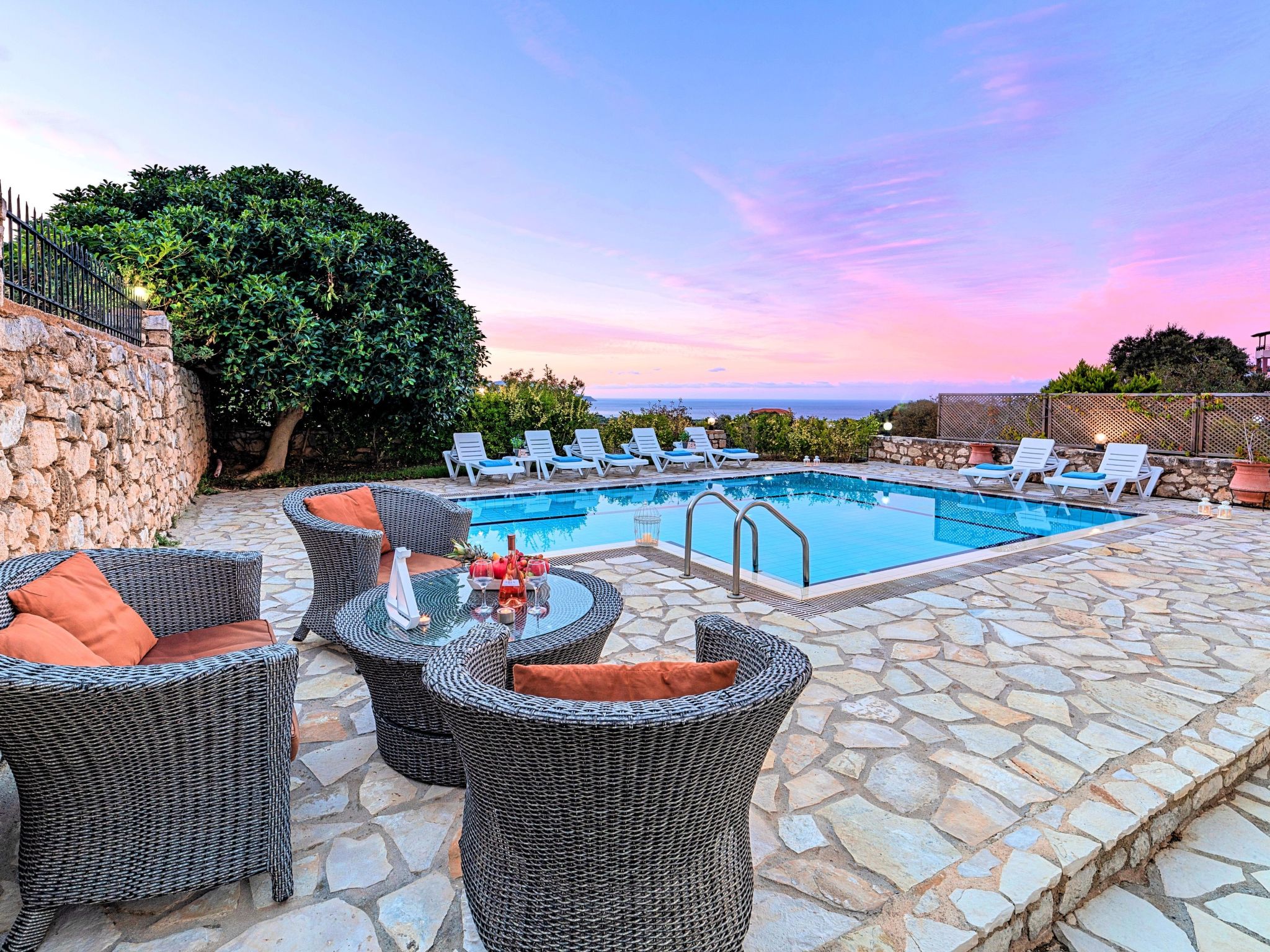 Für 10 Personen in Kournas, Kreta (West-Kreta)-Binnen