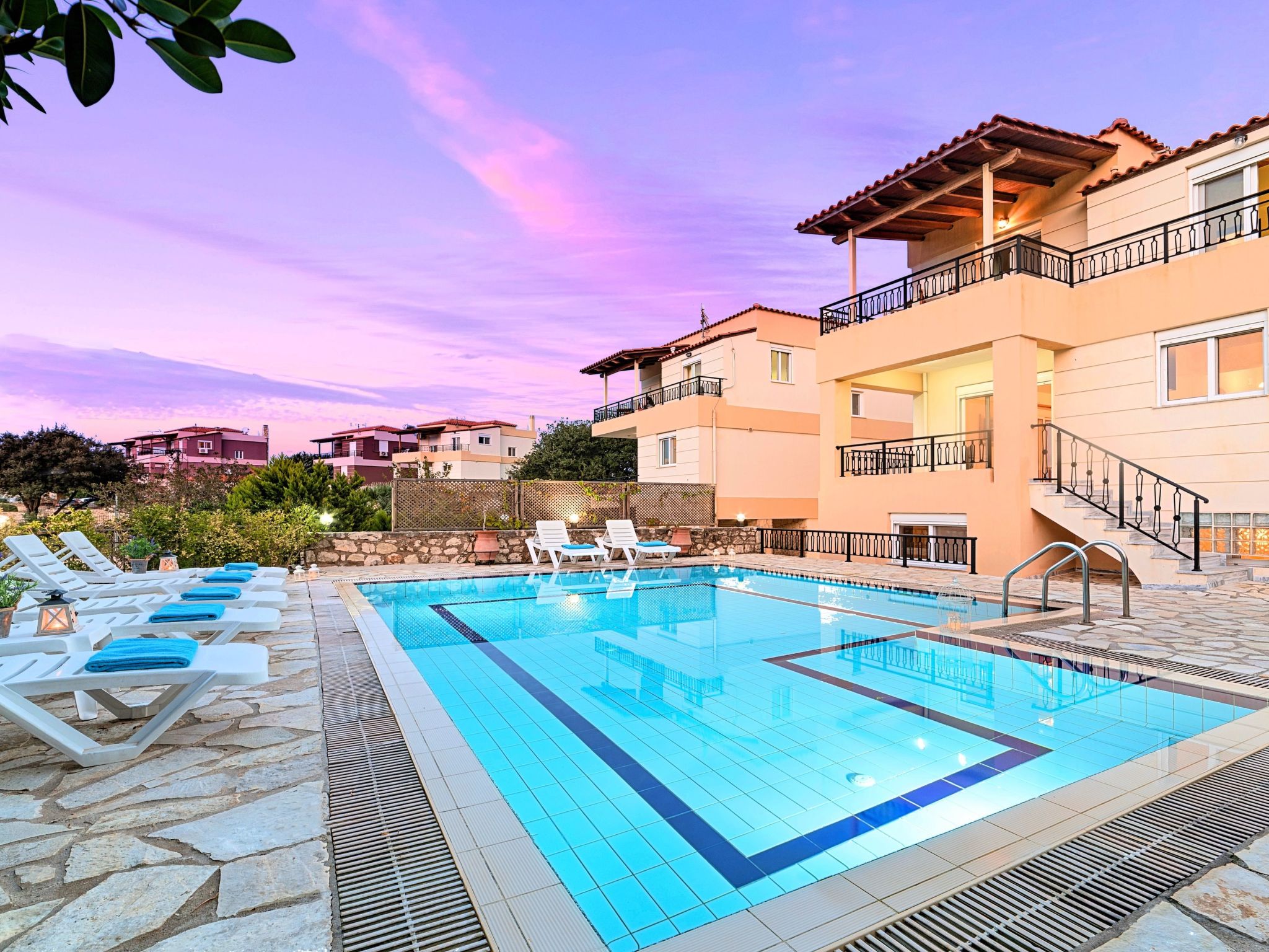 Für 10 Personen in Kournas, Kreta (West-Kreta)-Binnen