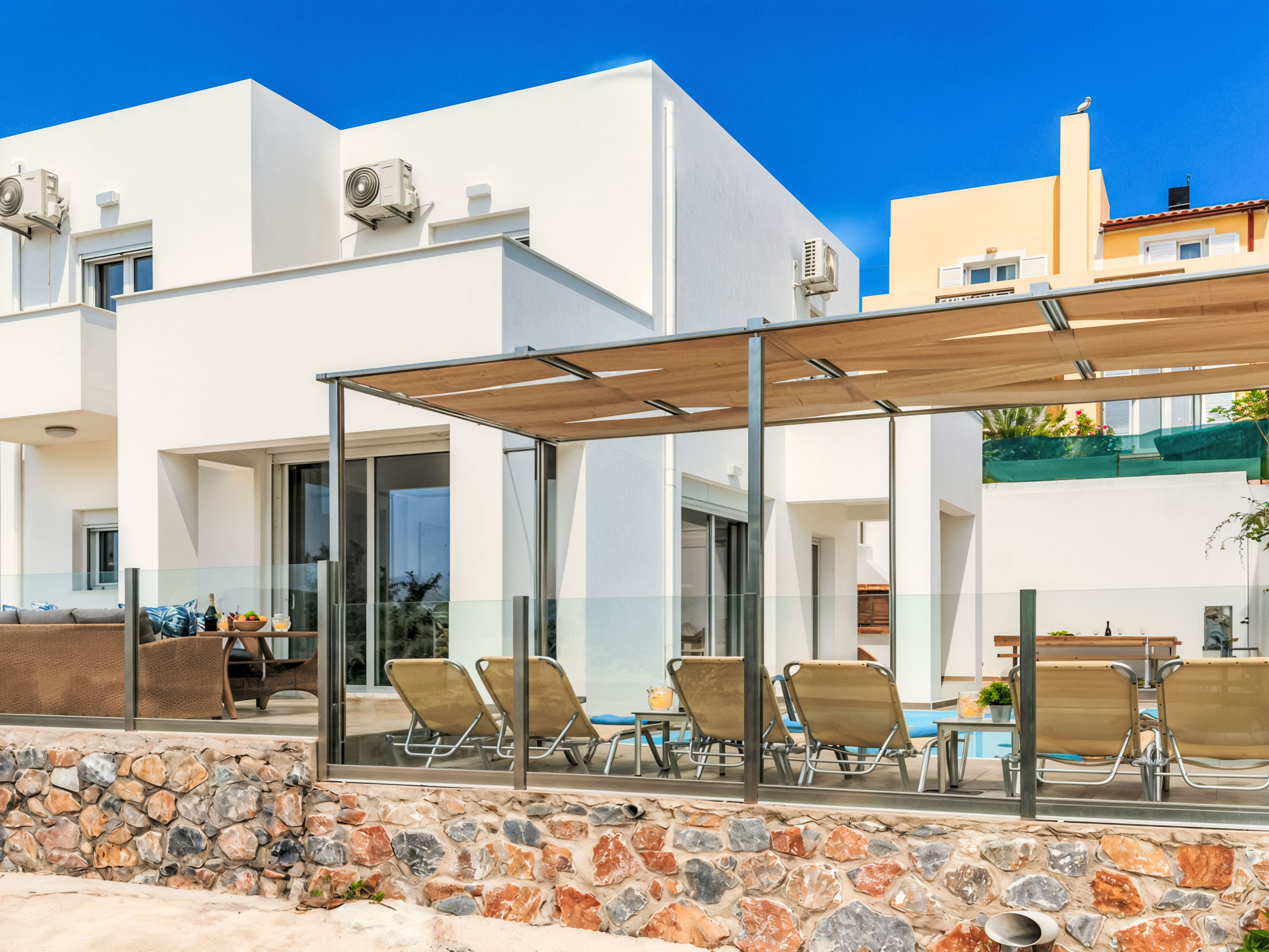 Für 10 Personen in Draia, Kreta (West-Kreta) - Draußen