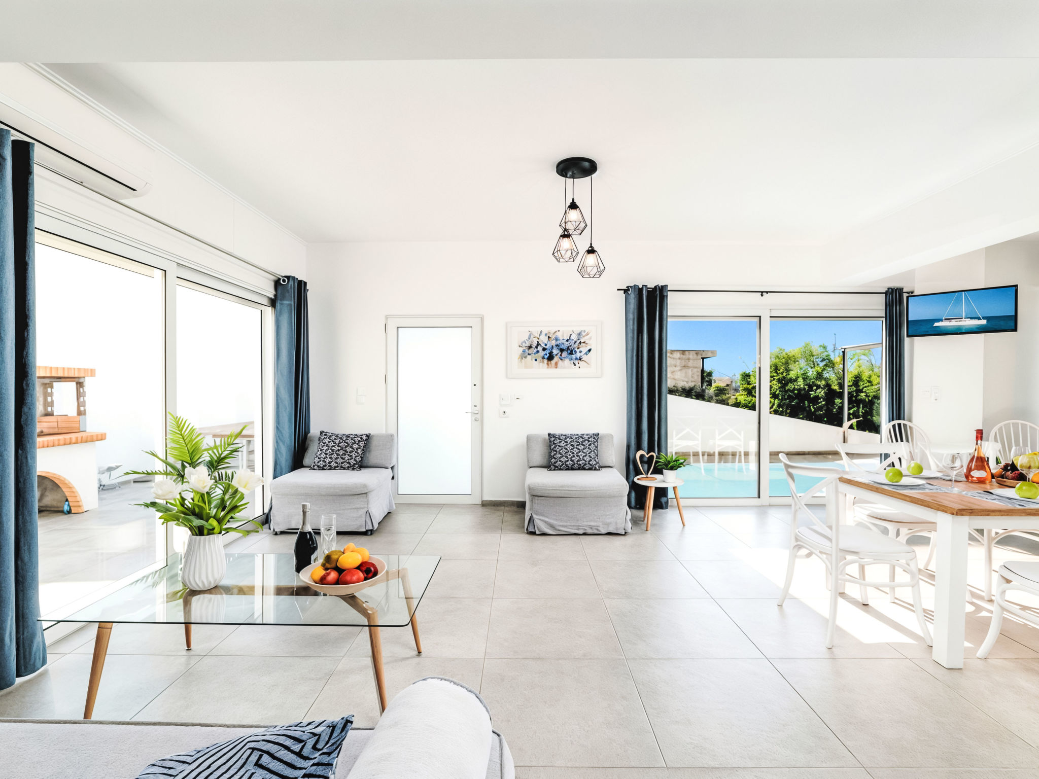 Für 10 Personen in Draia, Kreta (West-Kreta) - Drinnen