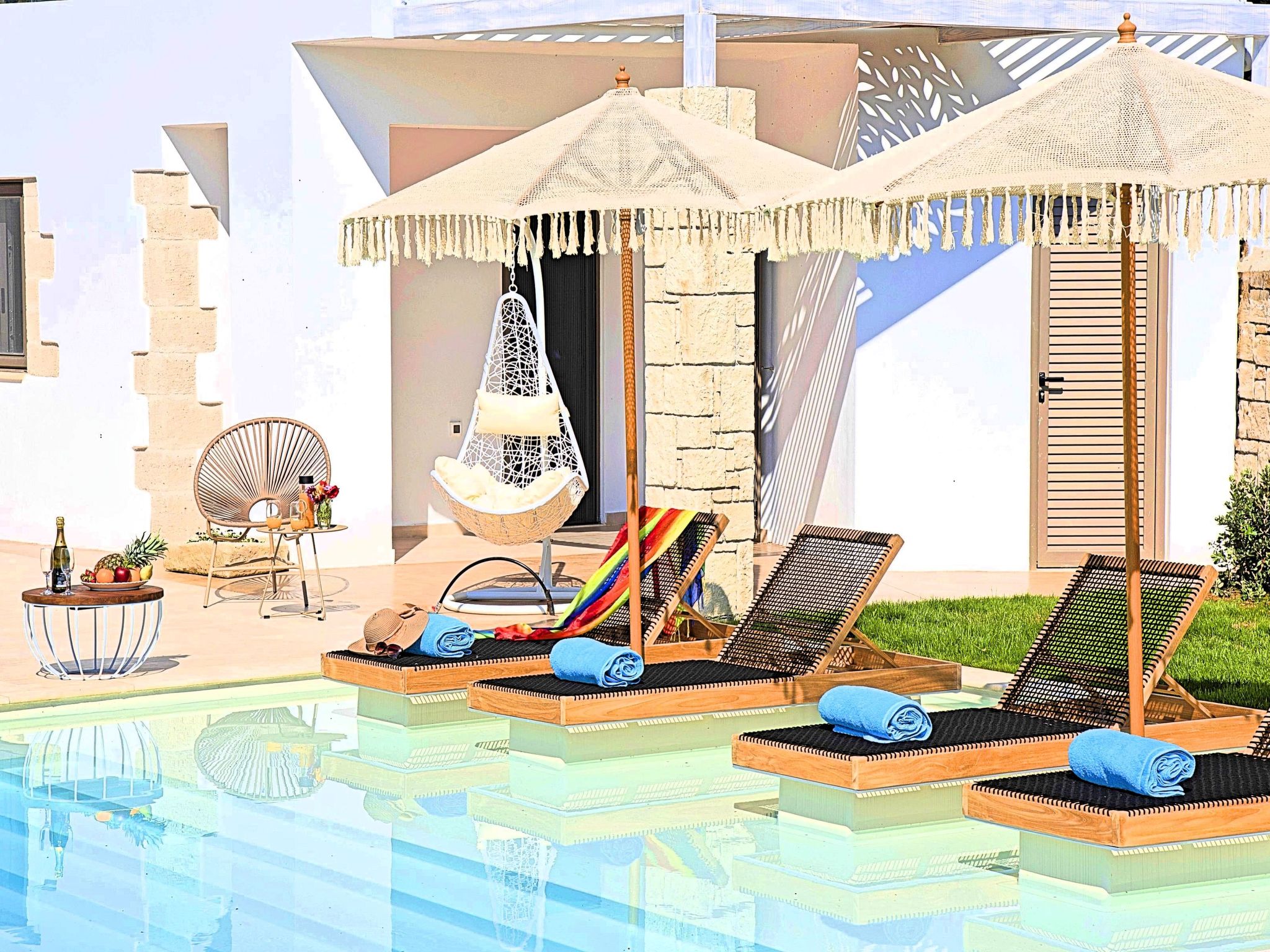 Blue Lake Villa Beheizter Pool-Binnen