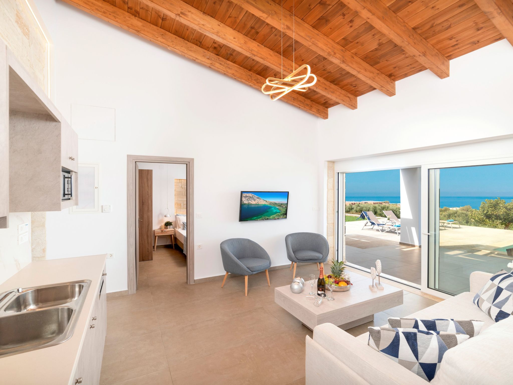 In Georgioupoli mit Privatem Pool und Meerblick-Image-tags.info