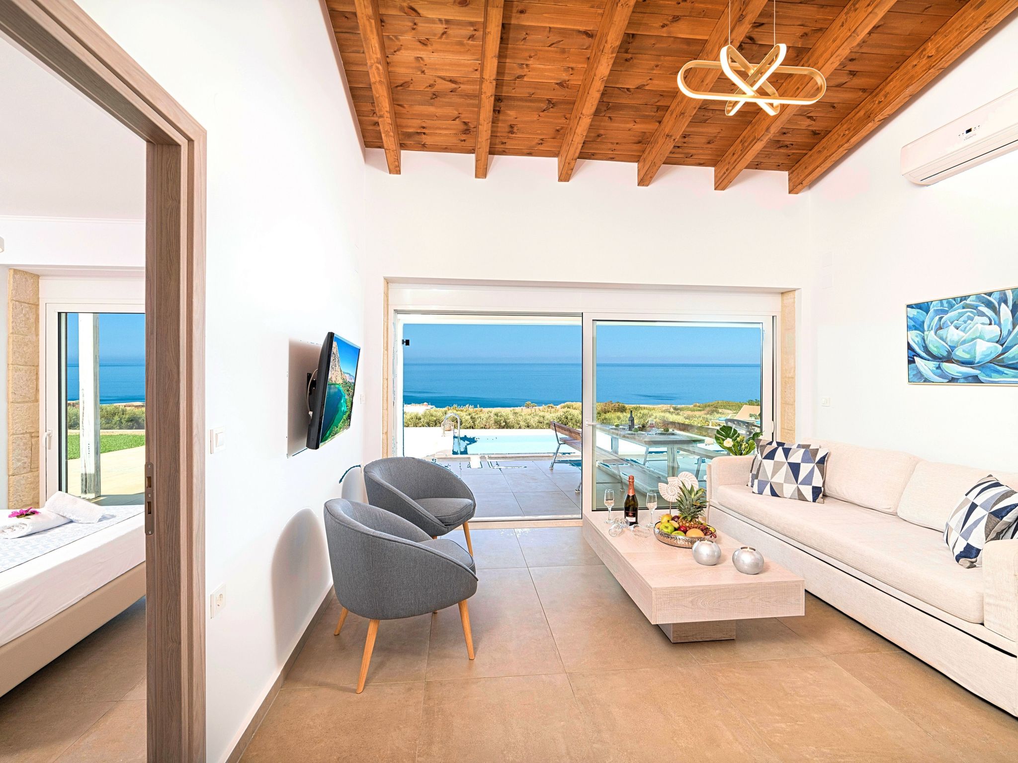 In Georgioupoli mit Privatem Pool und Meerblick-Image-tags.info