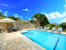 Panoramavakantiehuis voor 10 personen met tuin en bergzicht in Georgioupoli - thumbnail 4