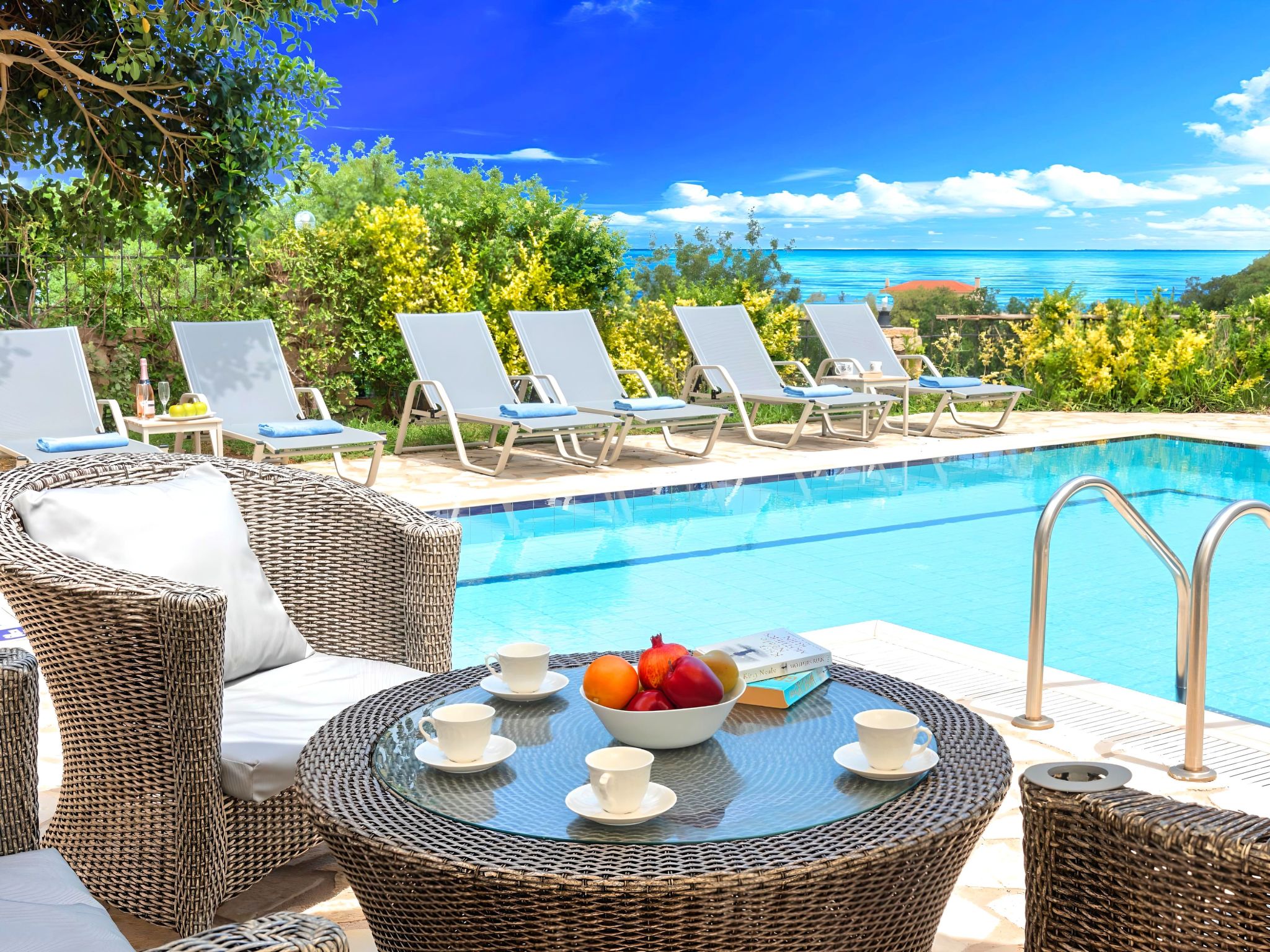 Nettes Ferienhaus in Georgioupoli mit Garten, Grill und Terrasse und Panoramabl-Image-tags.info