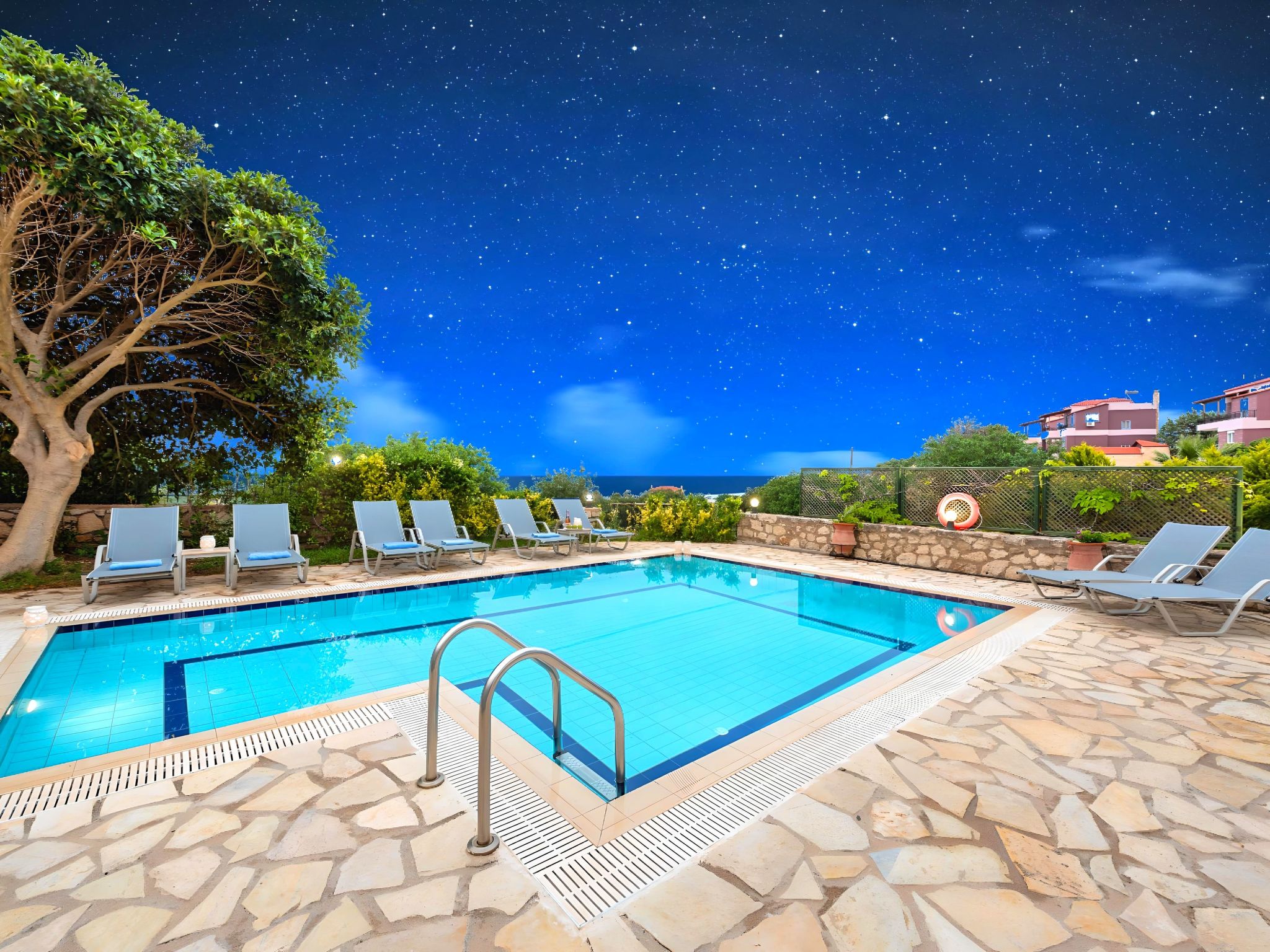 Nettes Ferienhaus in Georgioupoli mit Garten, Grill und Terrasse und Panoramabl-Image-tags.info