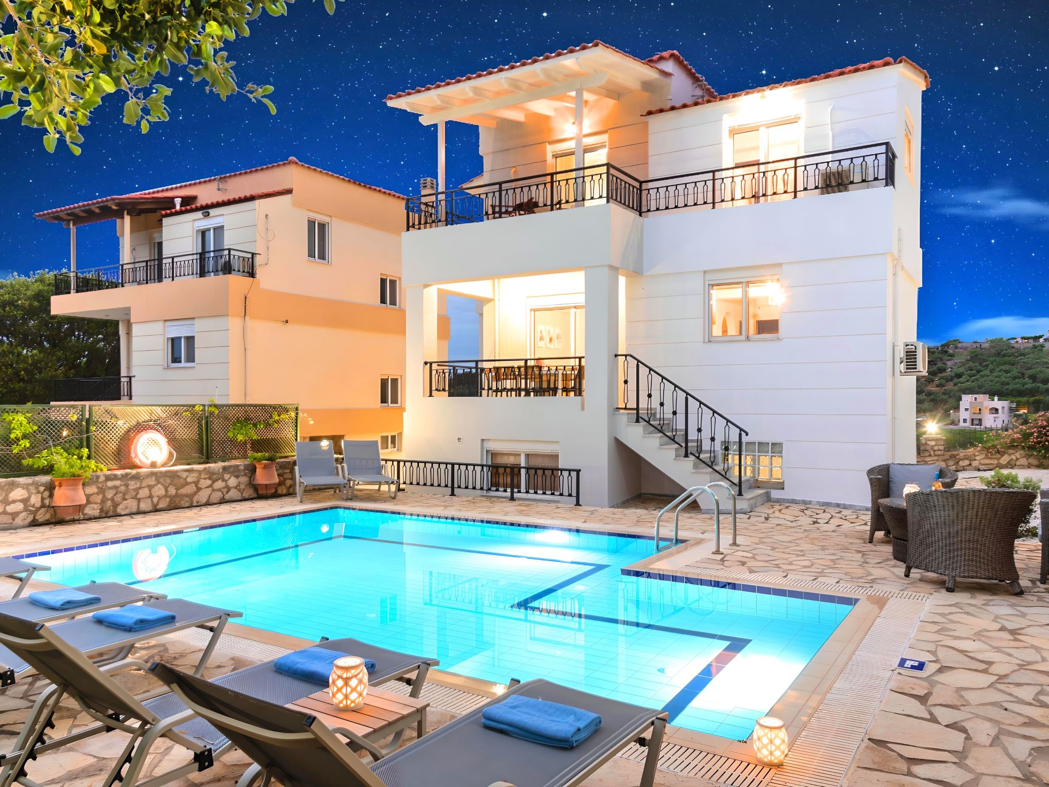 Nettes Ferienhaus in Georgioupoli mit Garten, Grill und Terrasse und Panoramabl-Image-tags.info