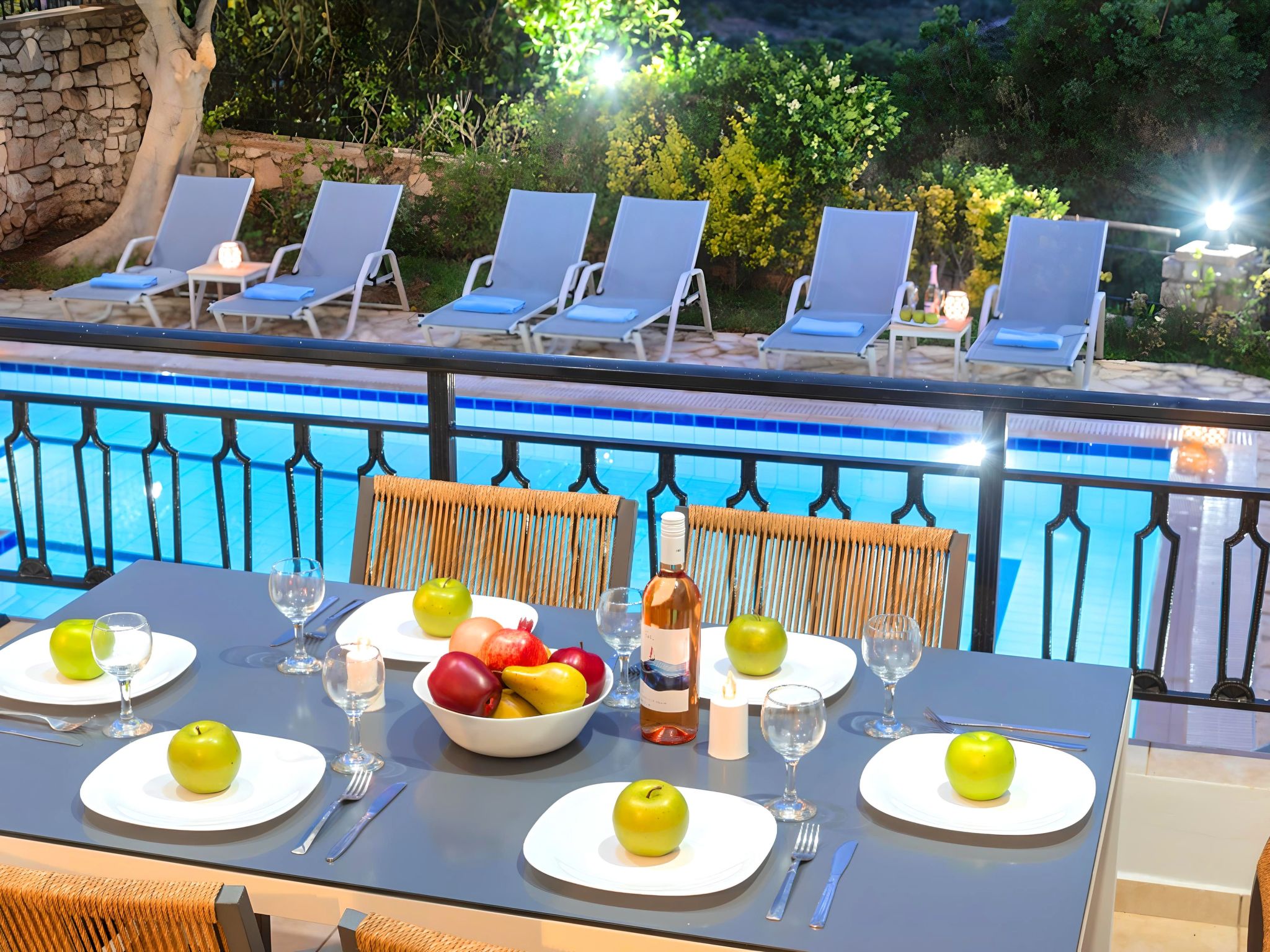 Nettes Ferienhaus in Georgioupoli mit Garten, Grill und Terrasse und Panoramabl-Image-tags.info