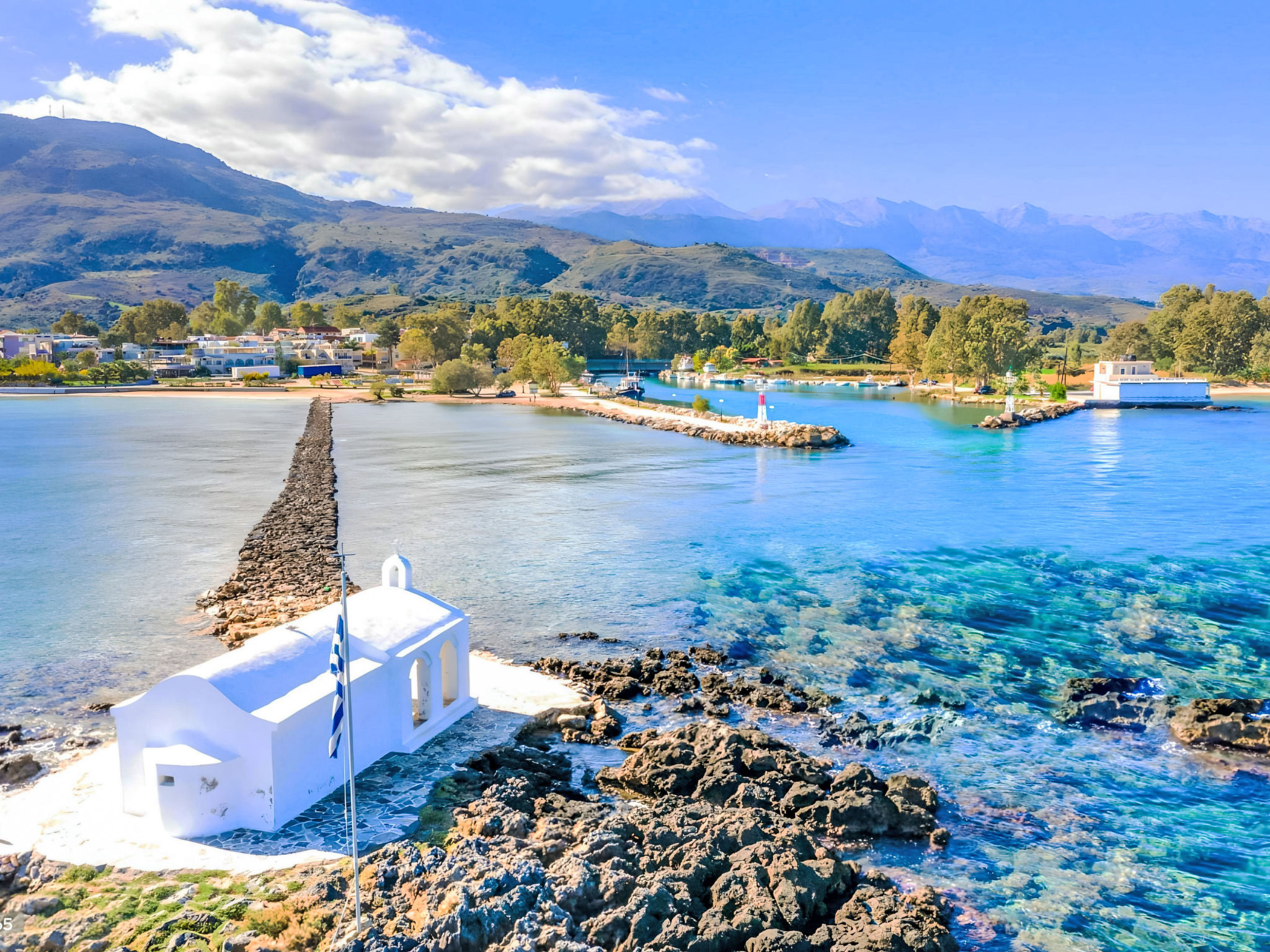 Cretan Mansion mit beheiztem Pool - Buiten