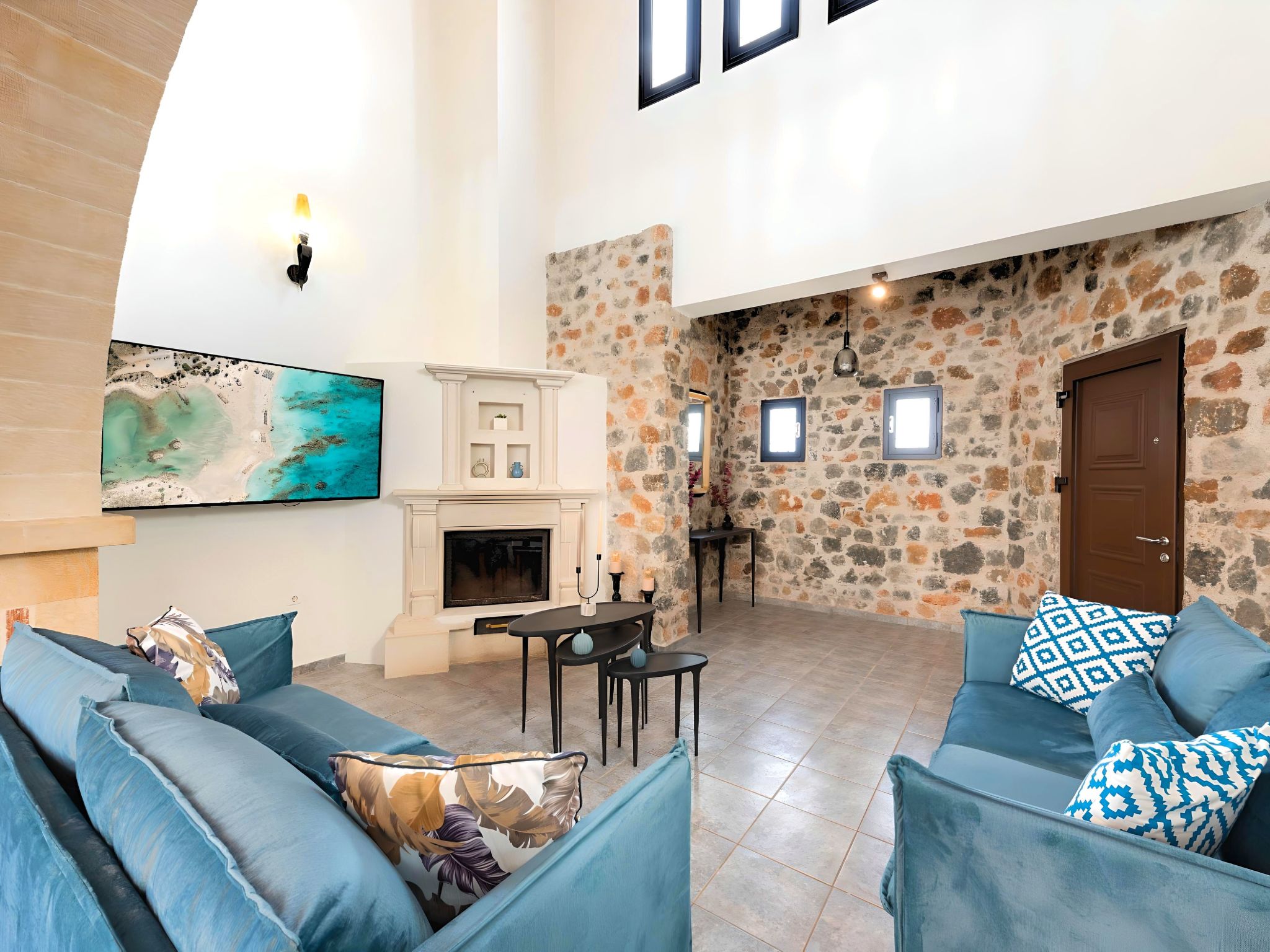 Grey Grand Villa Privater Pool-Inside