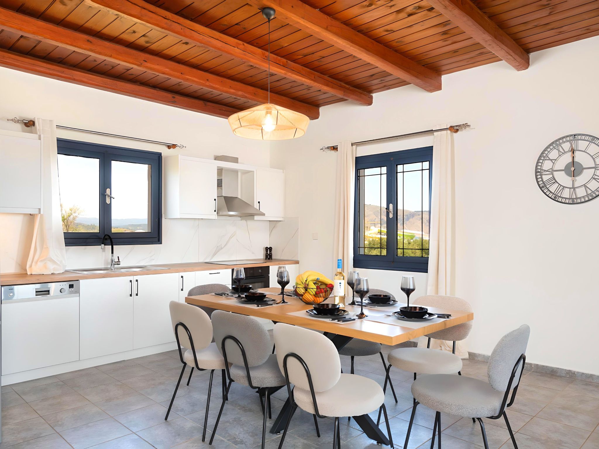 Grey Grand Villa Privater Pool-Inside