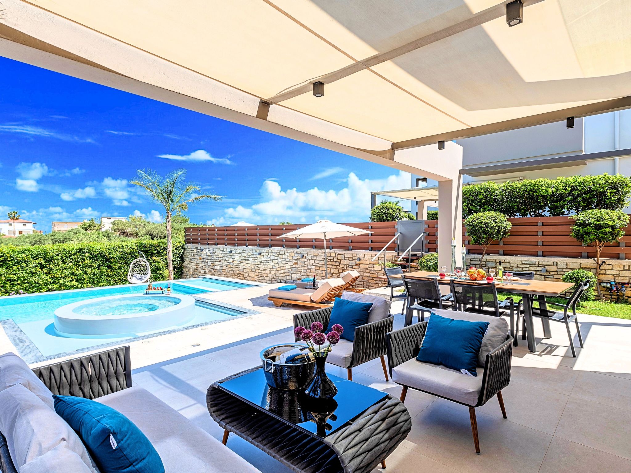 "Minoas Villa" mit Whirlpool