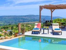 Villa Vardis: Vrijstaande villa met verwarmd privézwembad en bergzicht bij Georgioupoli - thumbnail 5